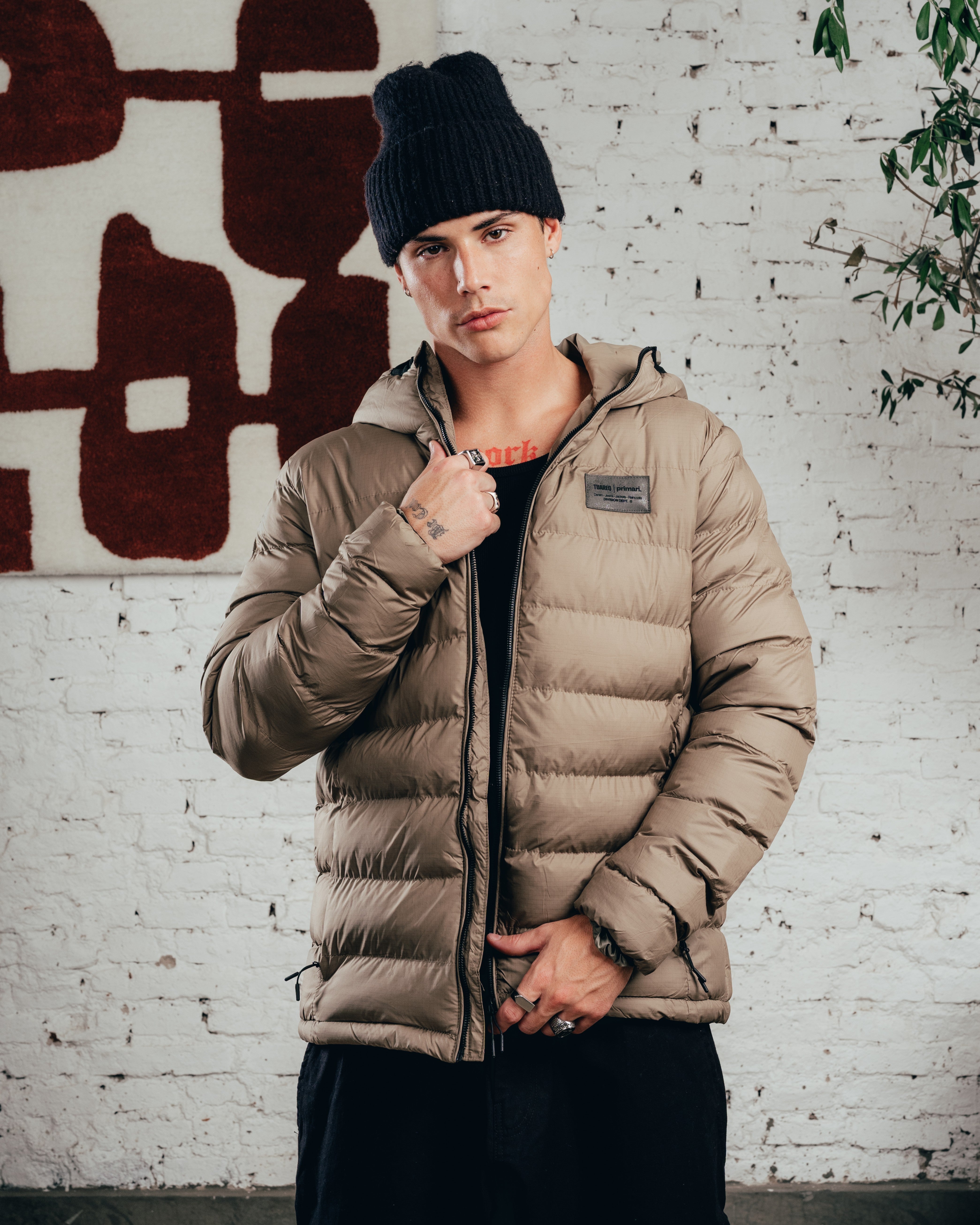 CAMPERA PUFFER [ COMFORT ] MILITARY GREEN