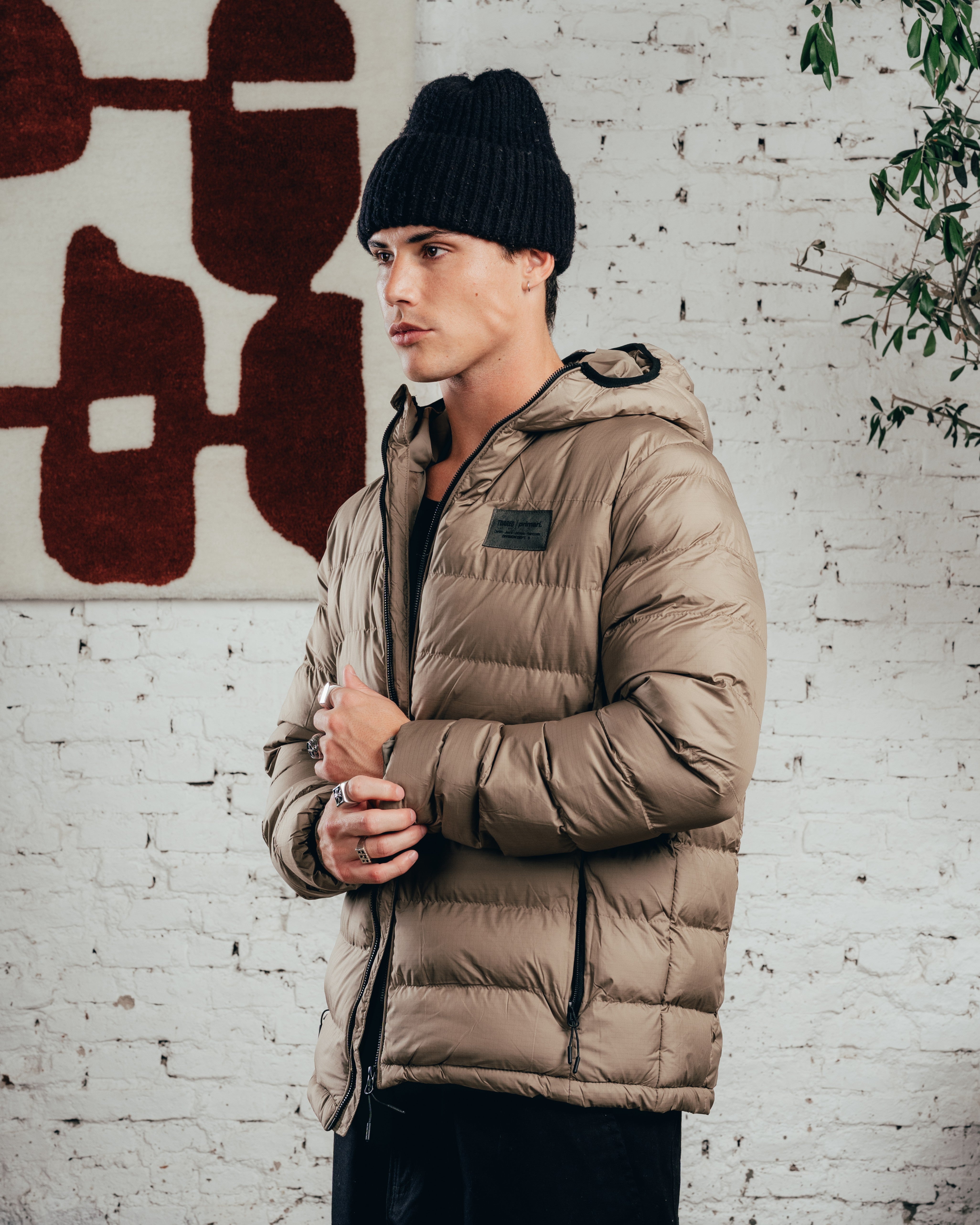 CAMPERA PUFFER [ COMFORT ] MILITARY GREEN