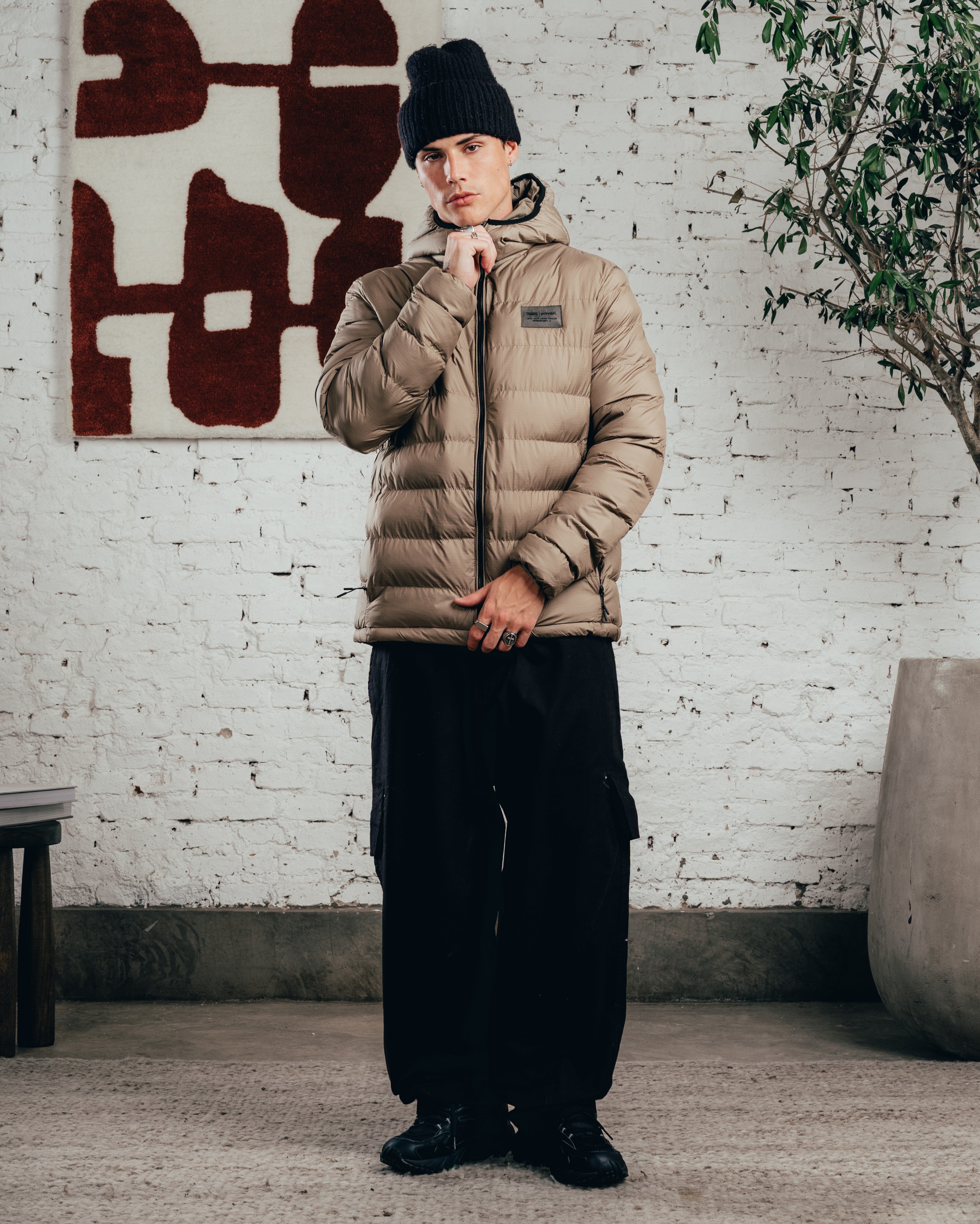 CAMPERA PUFFER [ COMFORT ] MILITARY GREEN