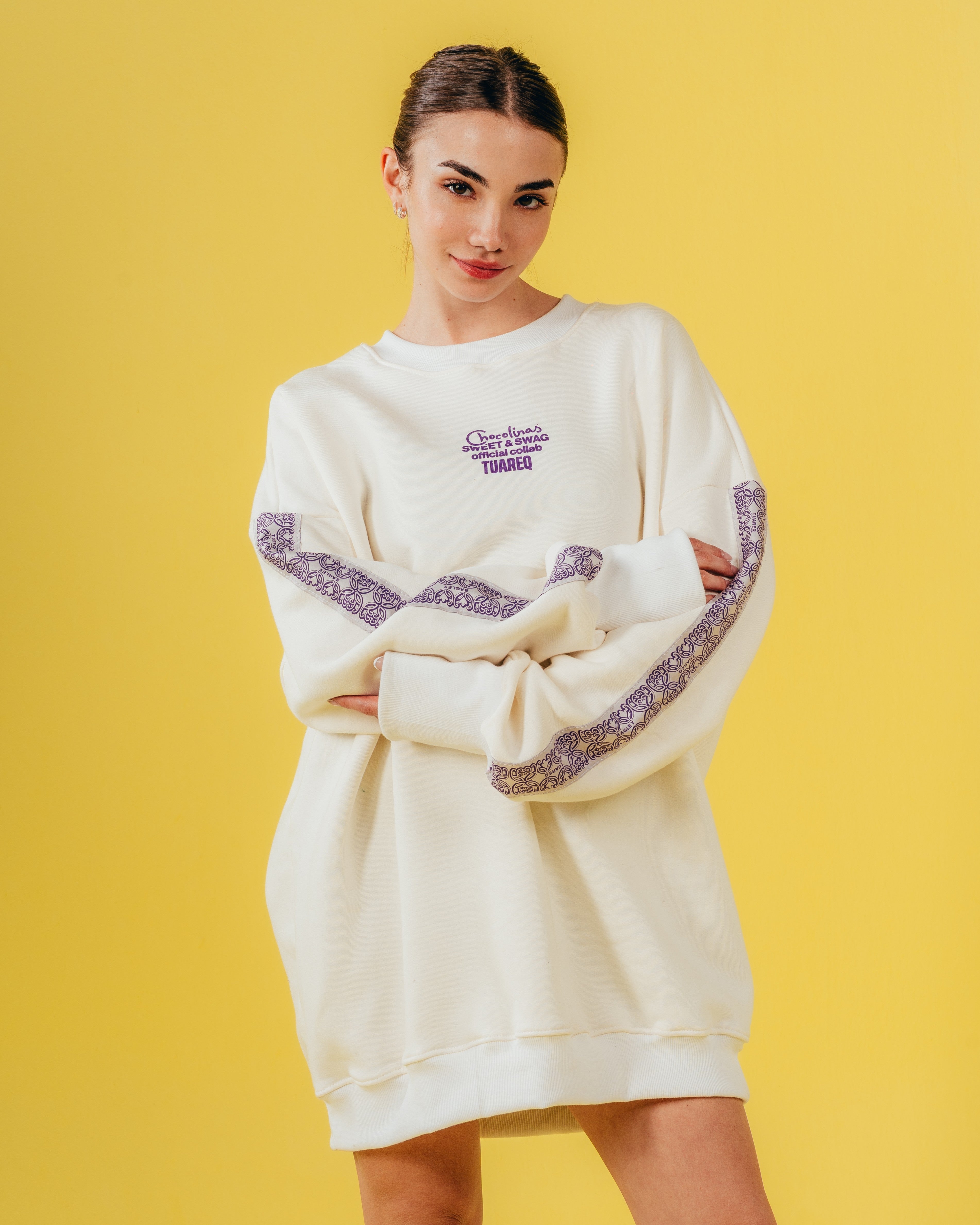 CONJUNTO DE INVIERNO [ CHOCOLINAS ] GALON WHITE