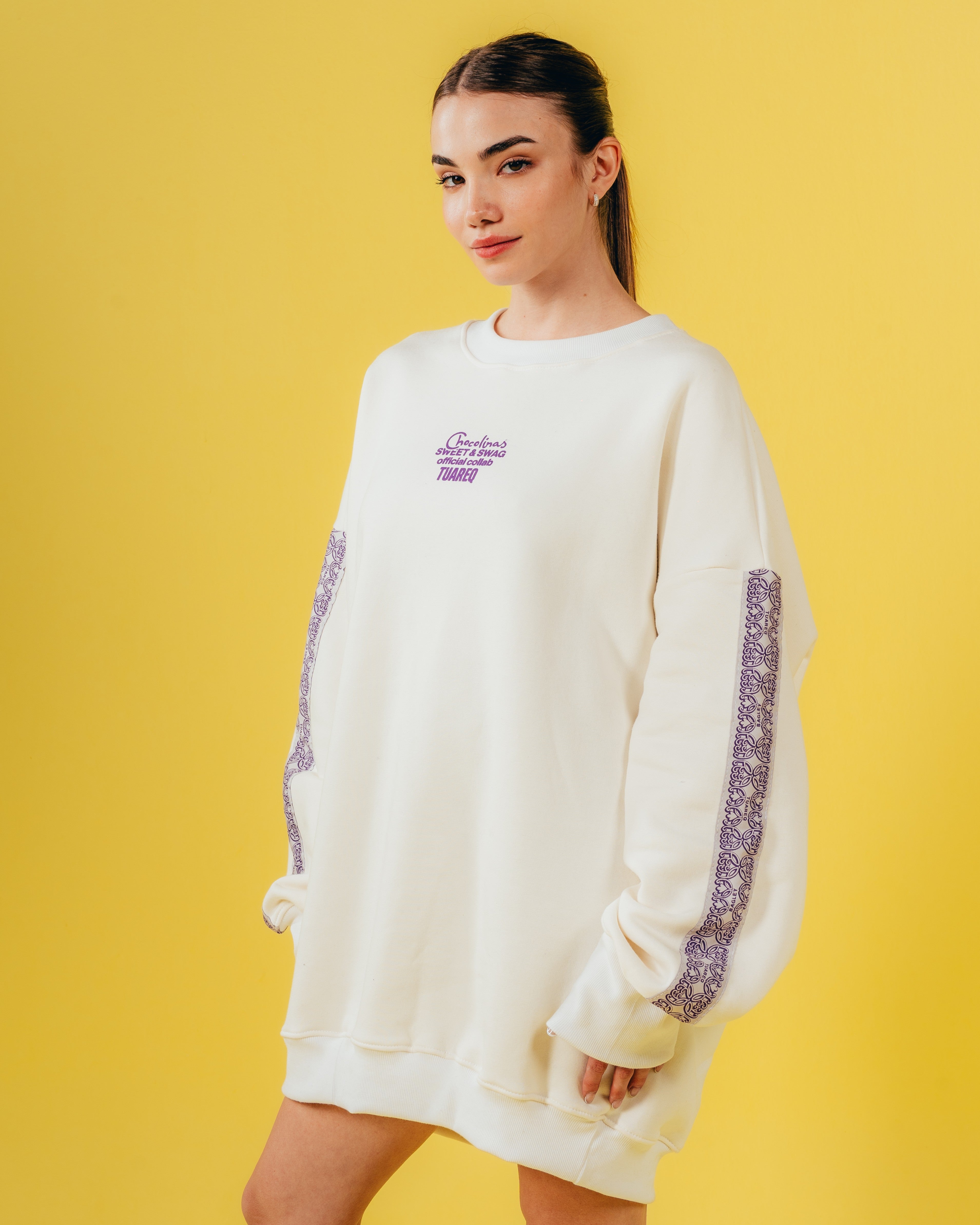 CONJUNTO DE INVIERNO [ CHOCOLINAS ] GALON WHITE