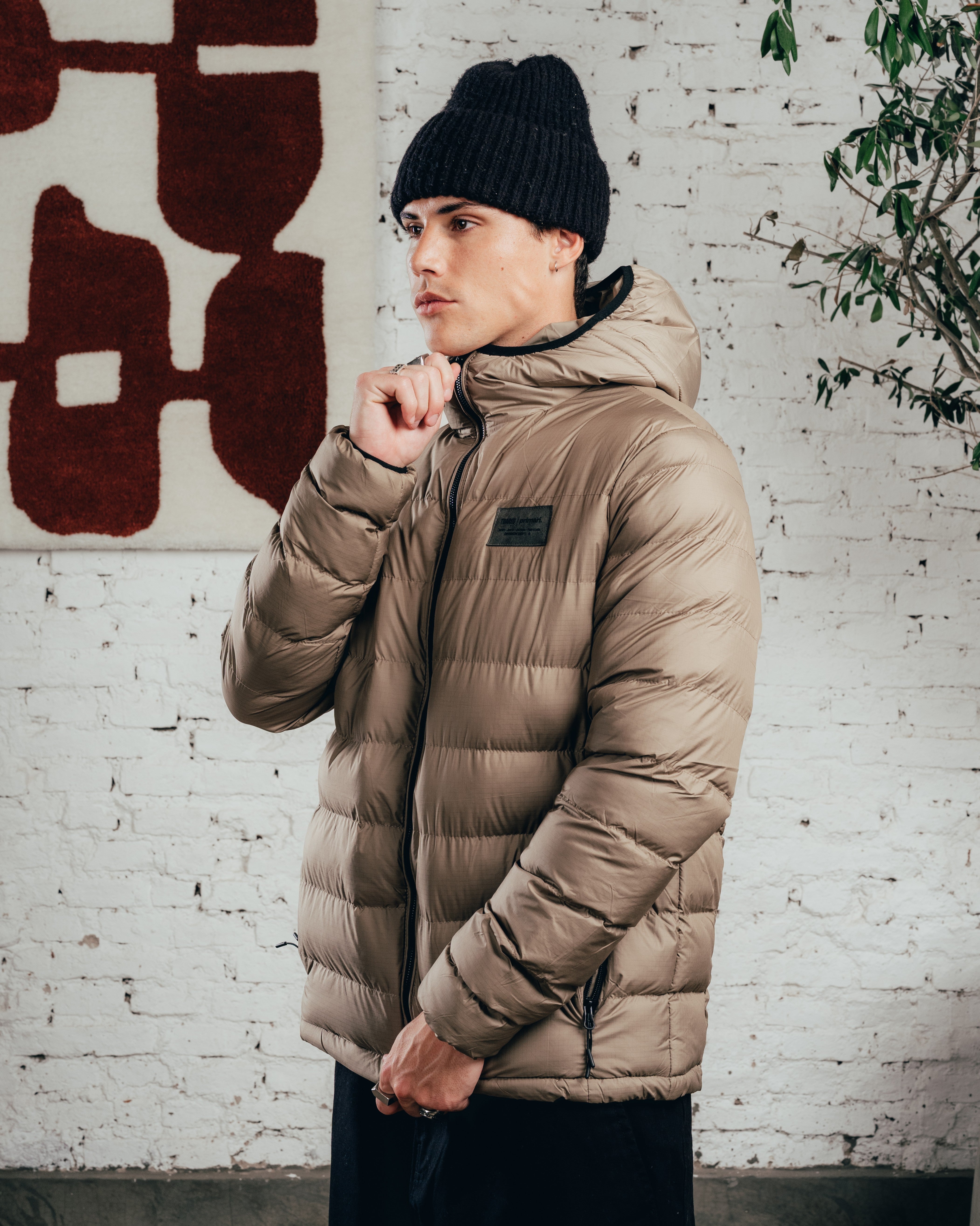 CAMPERA PUFFER [ COMFORT ] MILITARY GREEN