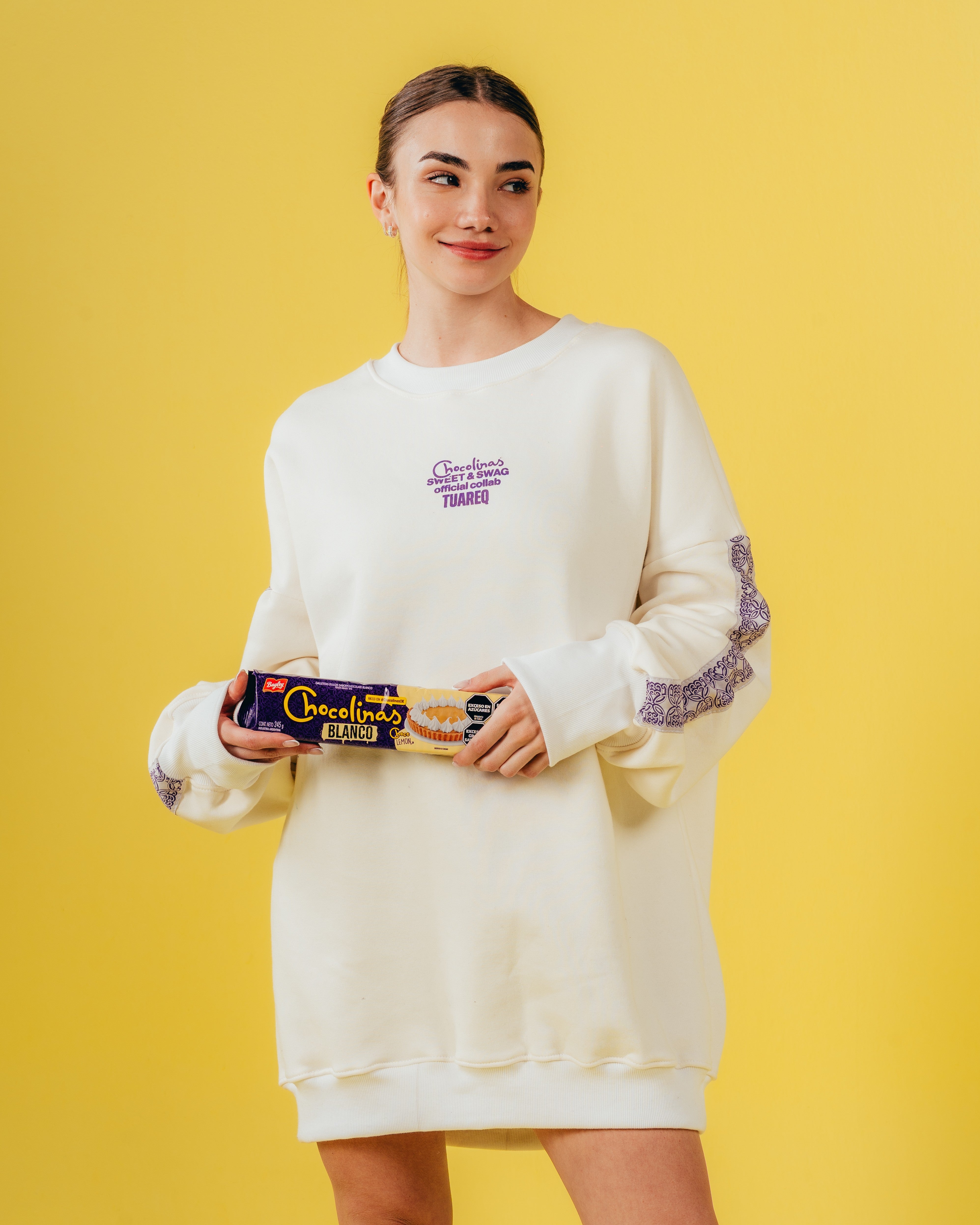 CONJUNTO DE INVIERNO [ CHOCOLINAS ] GALON WHITE