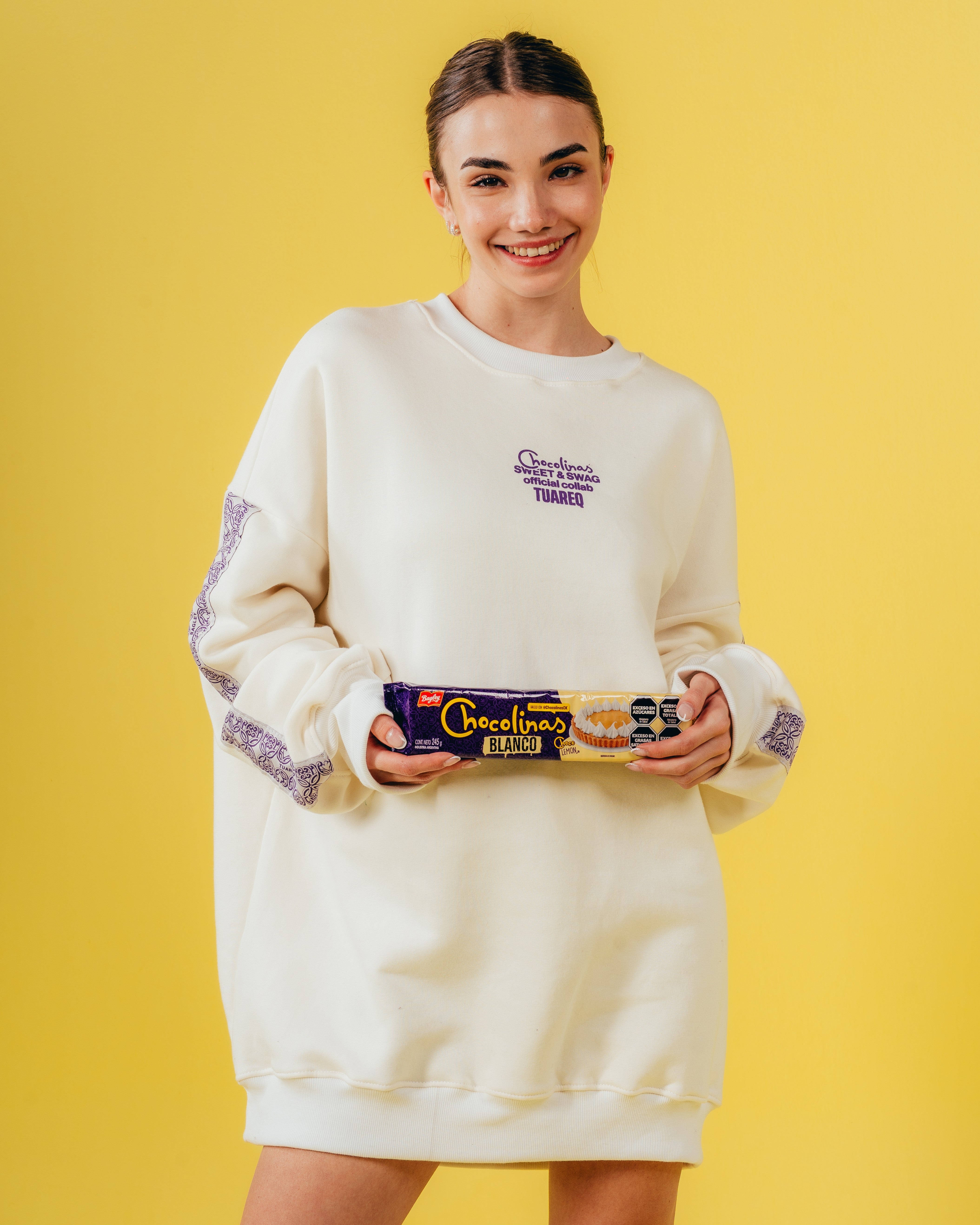 CONJUNTO DE INVIERNO [ CHOCOLINAS ] GALON WHITE