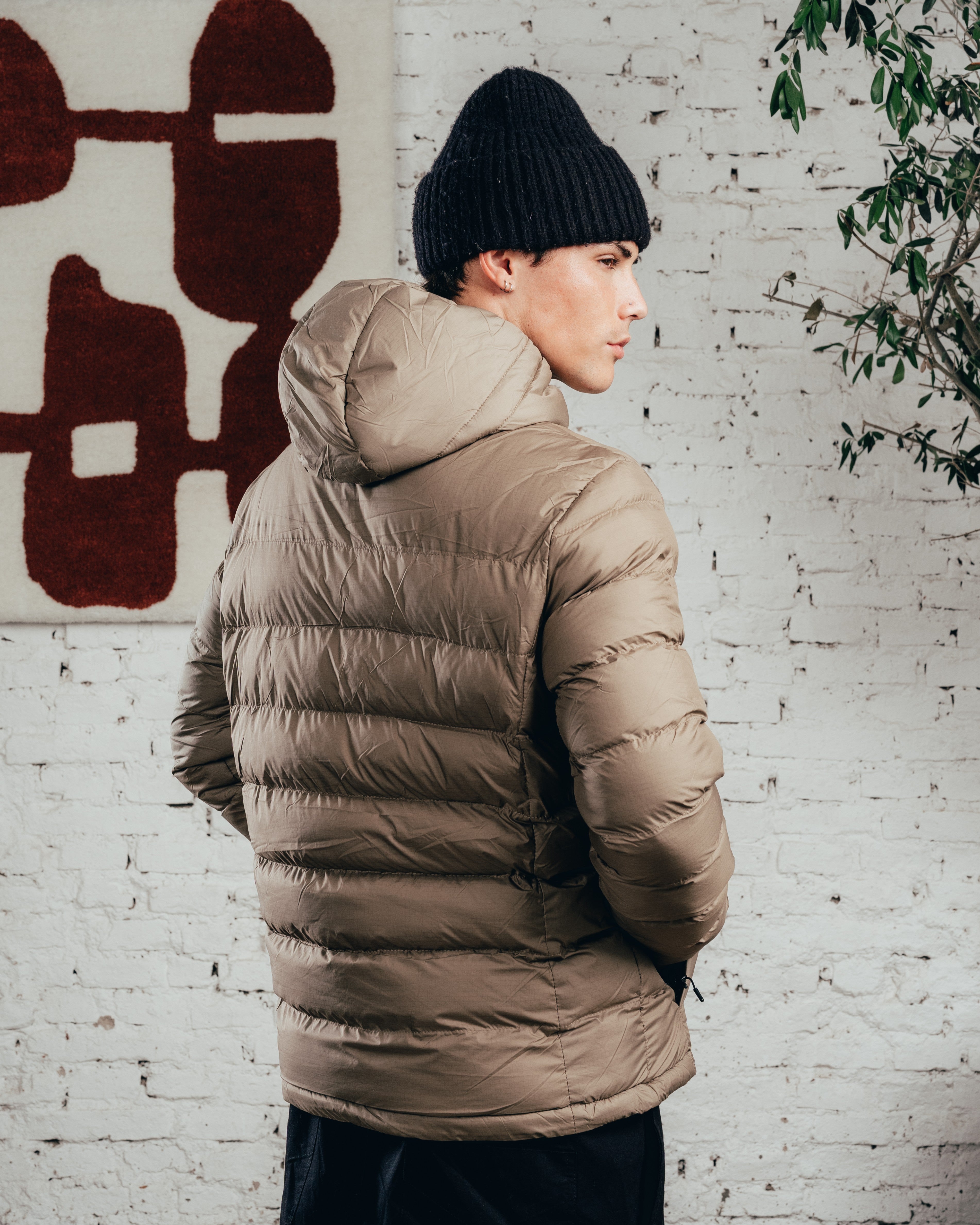 CAMPERA PUFFER [ COMFORT ] MILITARY GREEN