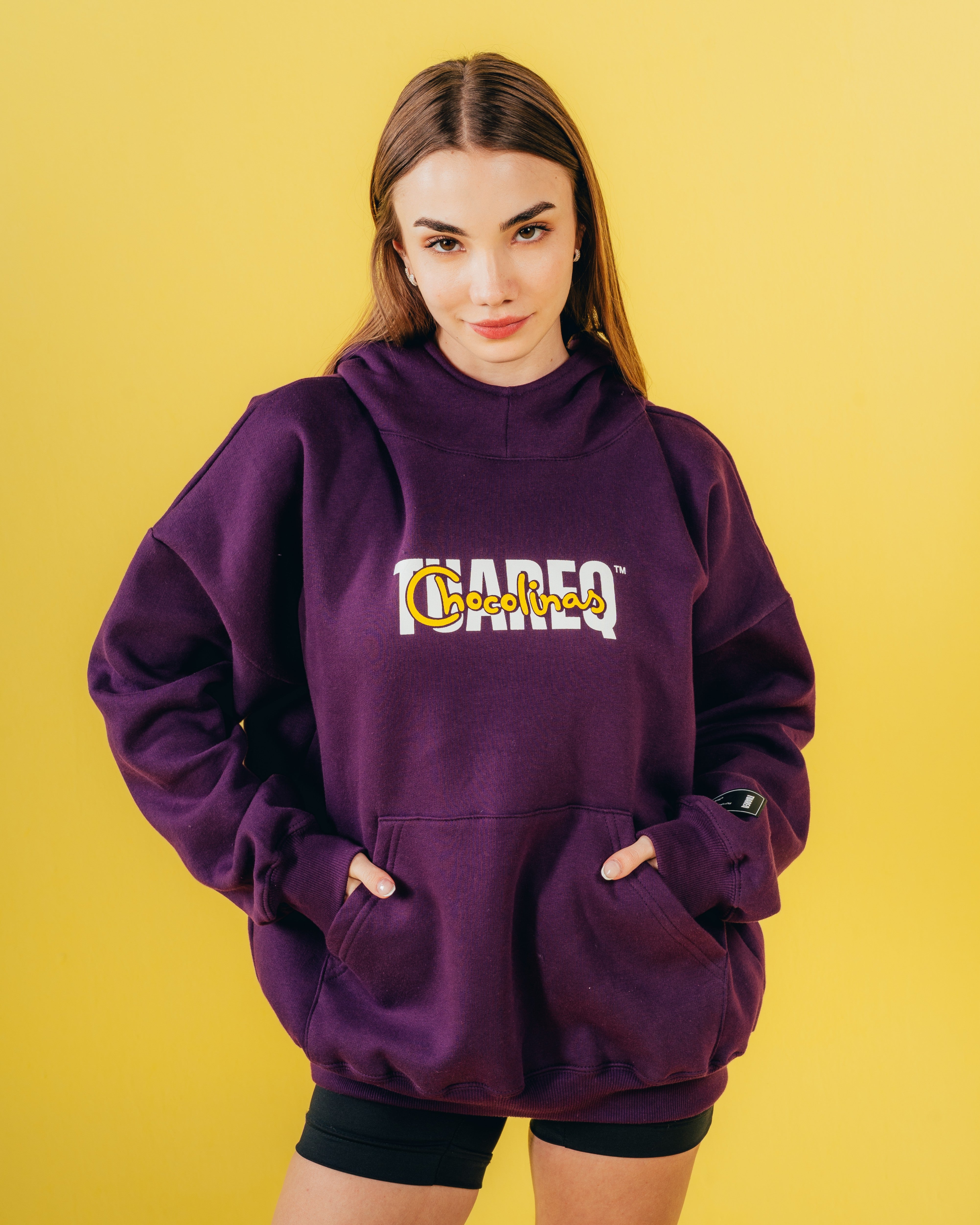 HOODIE EXTRAHEAVY [ CHOCOLINAS ] CHOCOSWAG VIOLET