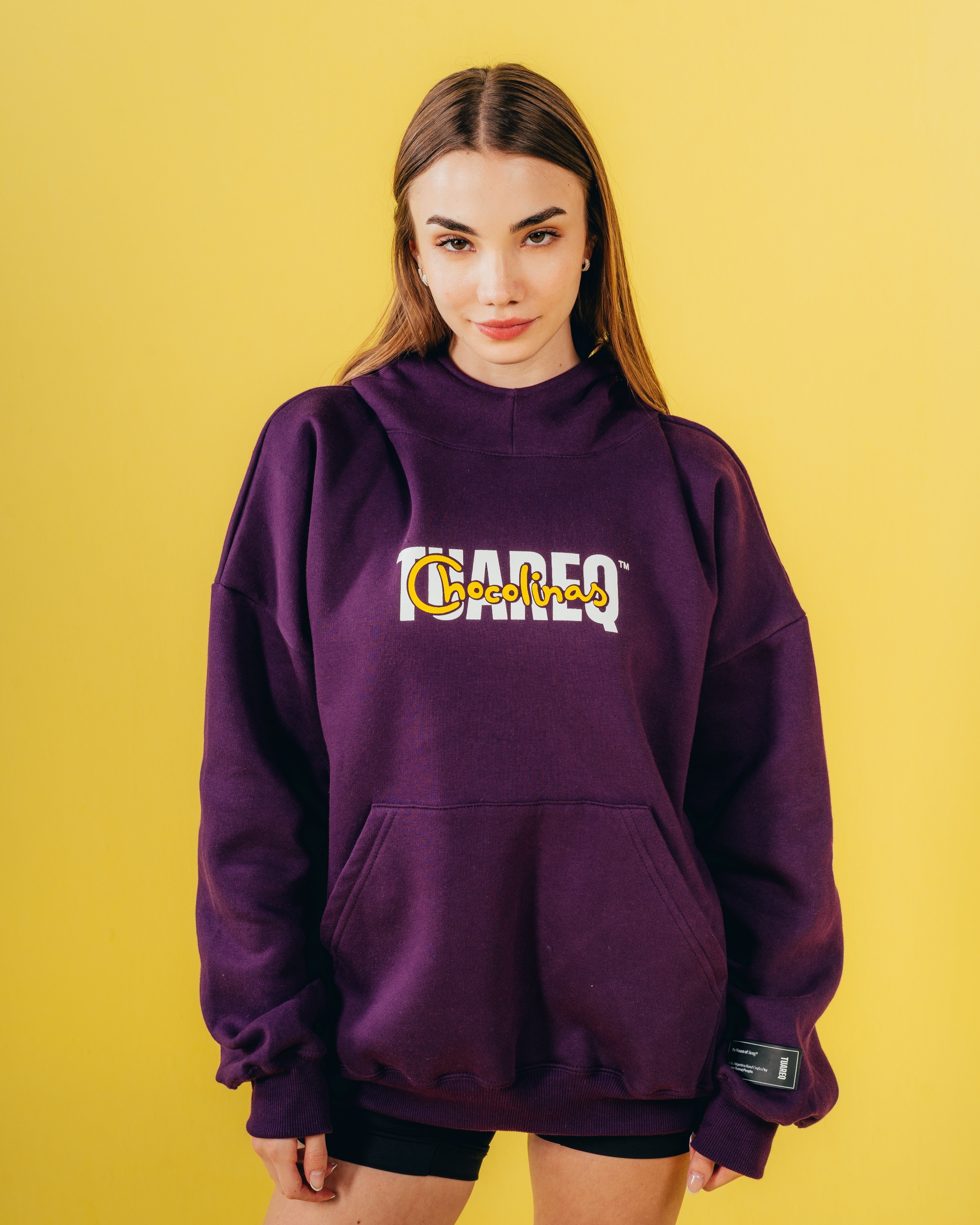 HOODIE EXTRAHEAVY [ CHOCOLINAS ] CHOCOSWAG VIOLET
