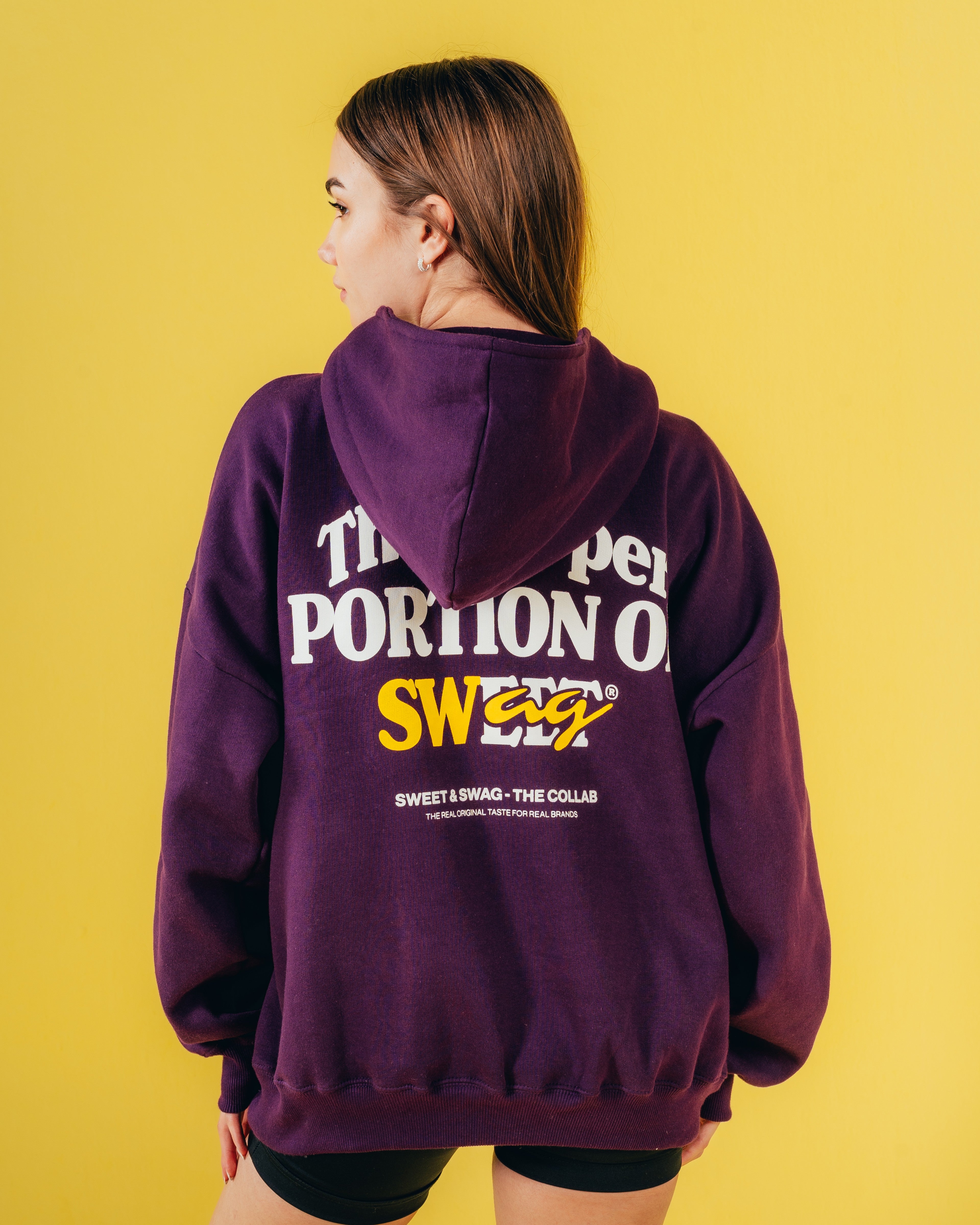 HOODIE EXTRAHEAVY [ CHOCOLINAS ] CHOCOSWAG VIOLET