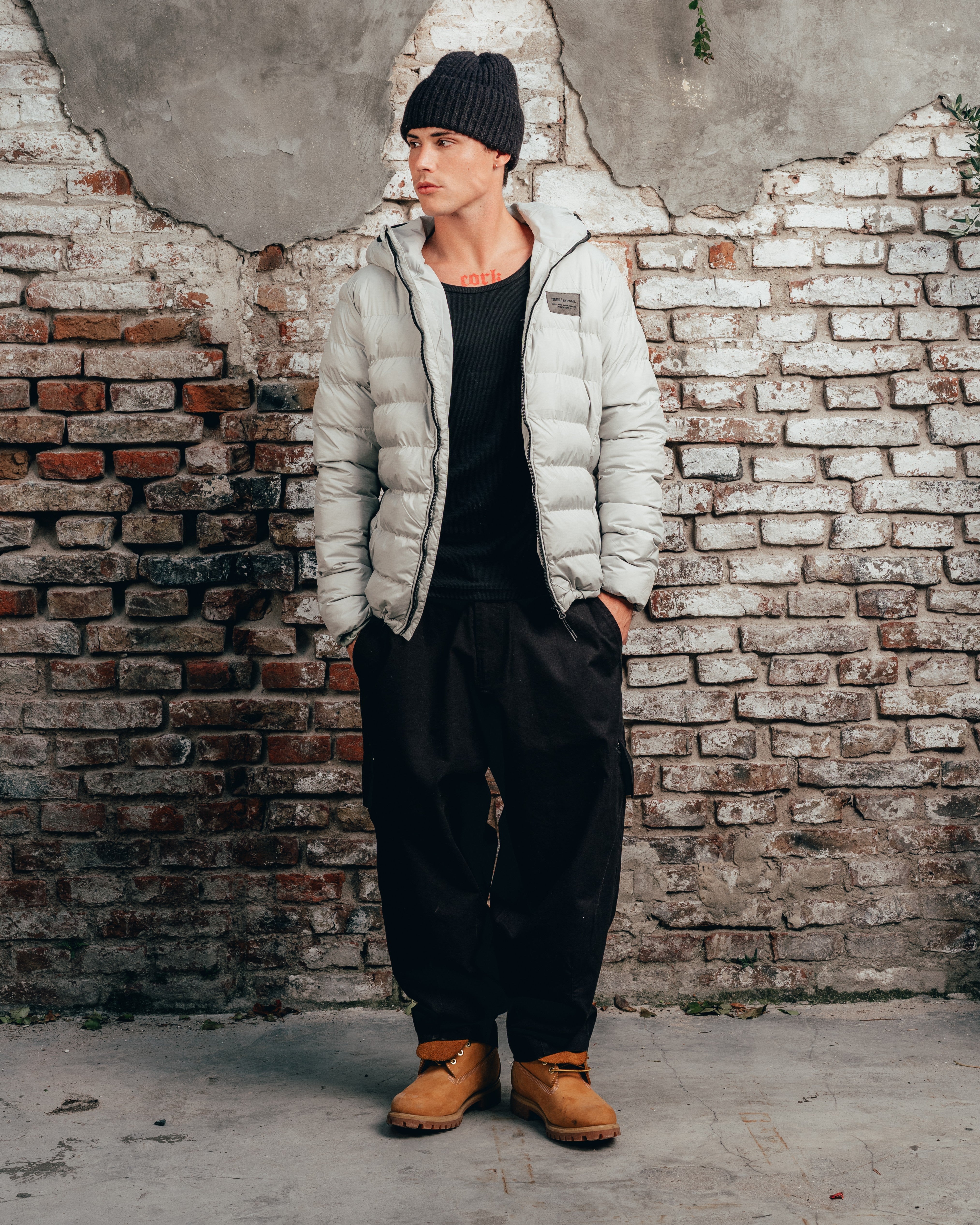 CAMPERA PUFFER [ COMFORT ] COOL GREY