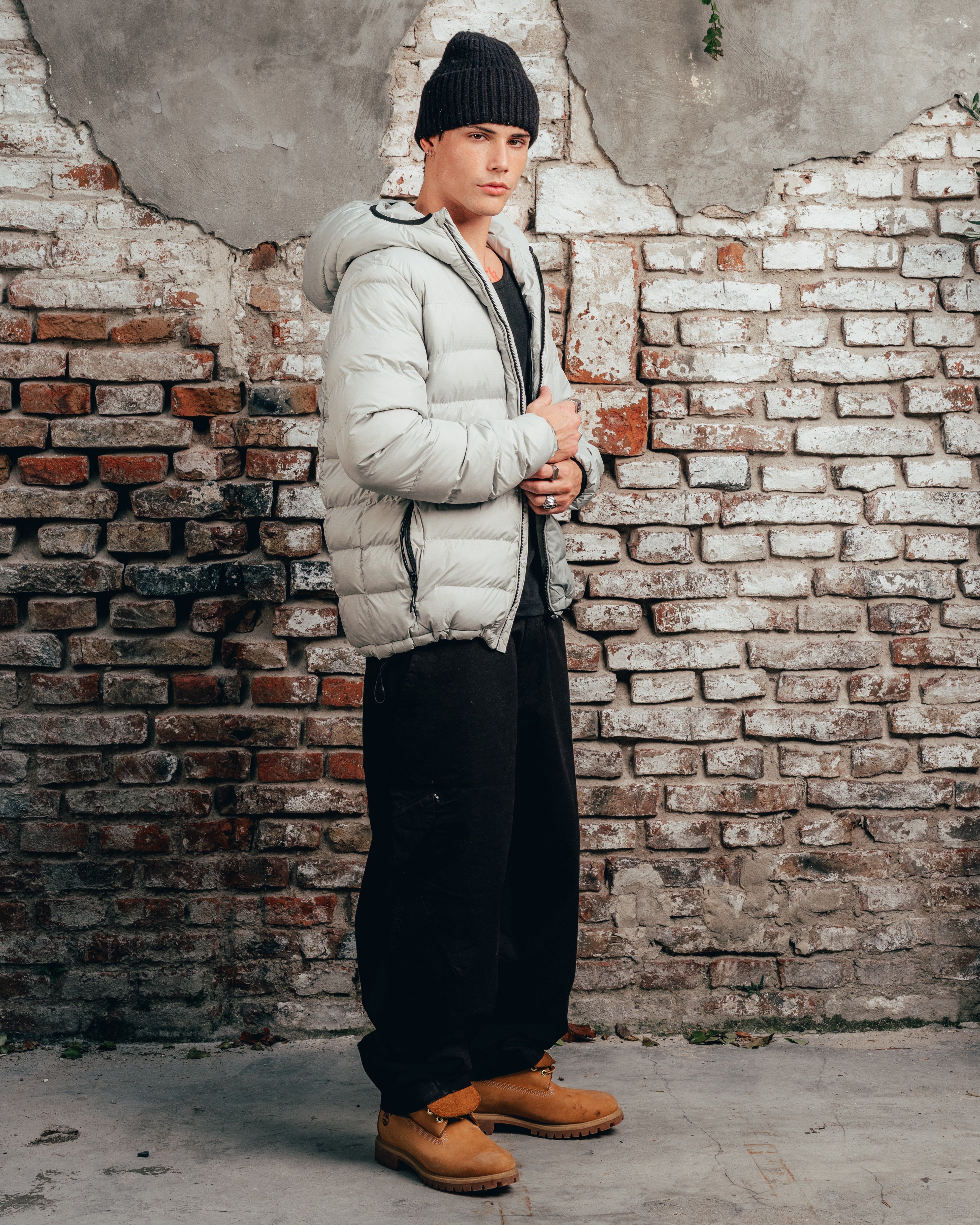 CAMPERA PUFFER [ COMFORT ] COOL GREY