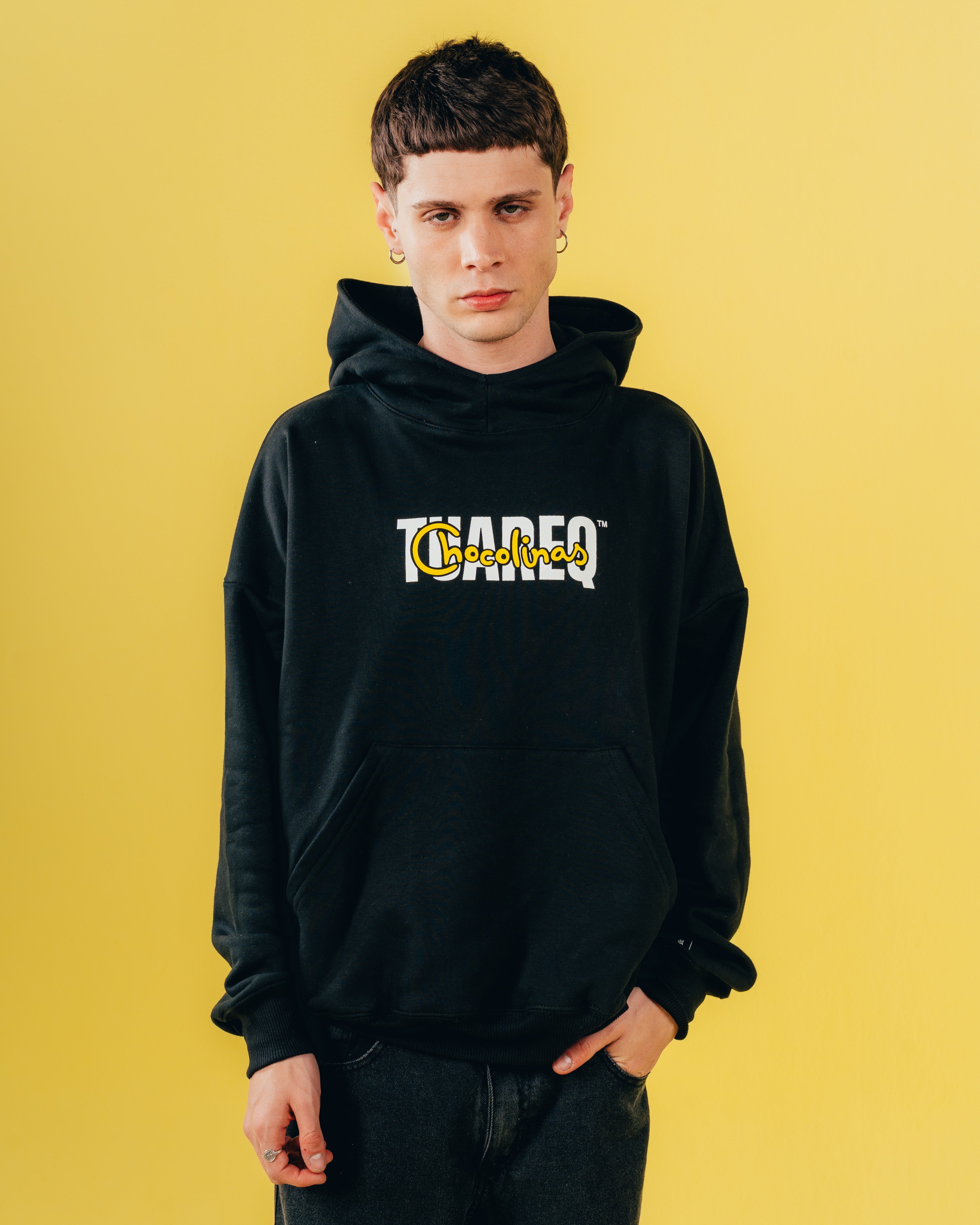 HOODIE EXTRAHEAVY [ CHOCOLINAS ] CHOCOSWAG BLACK