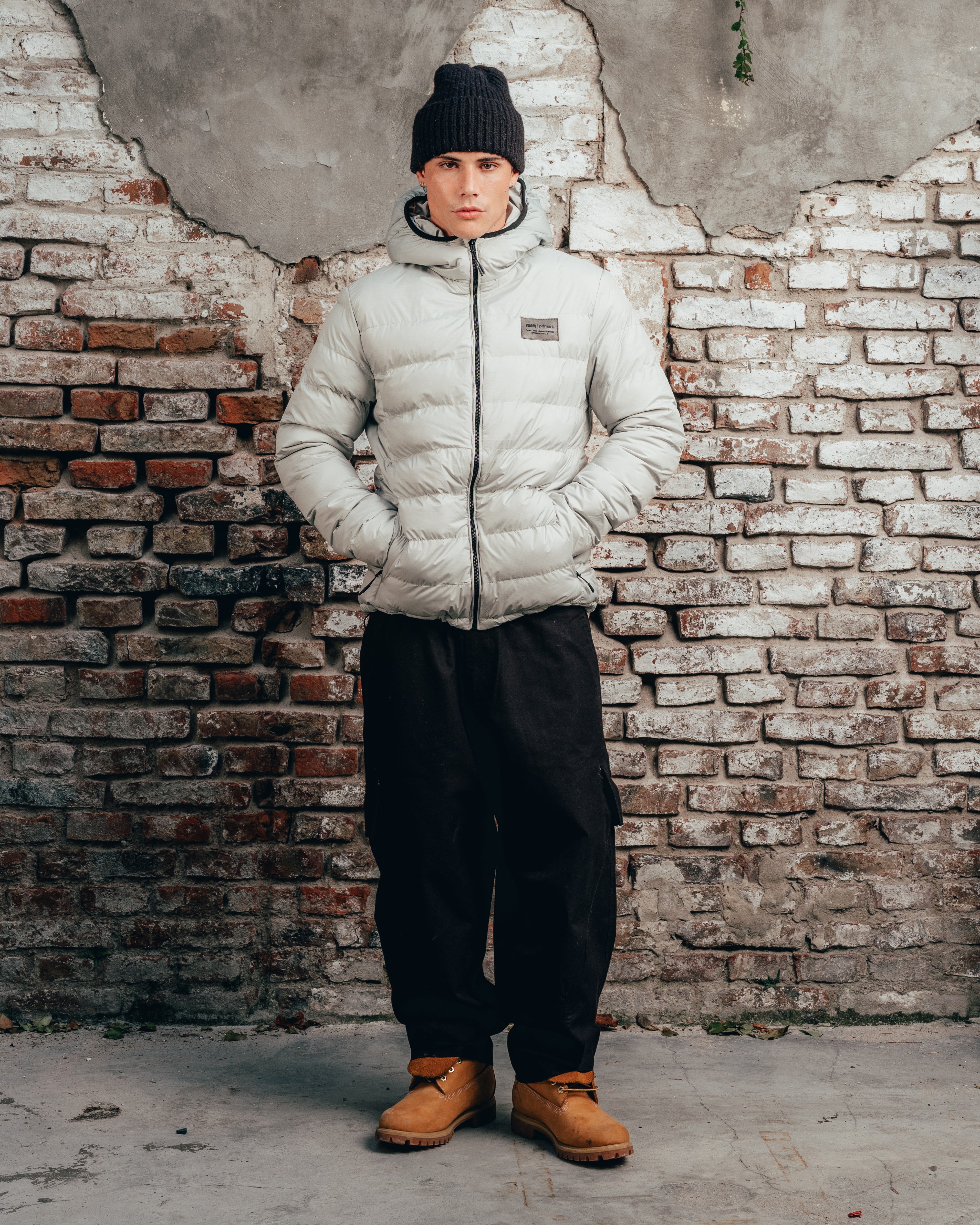 CAMPERA PUFFER [ COMFORT ] COOL GREY