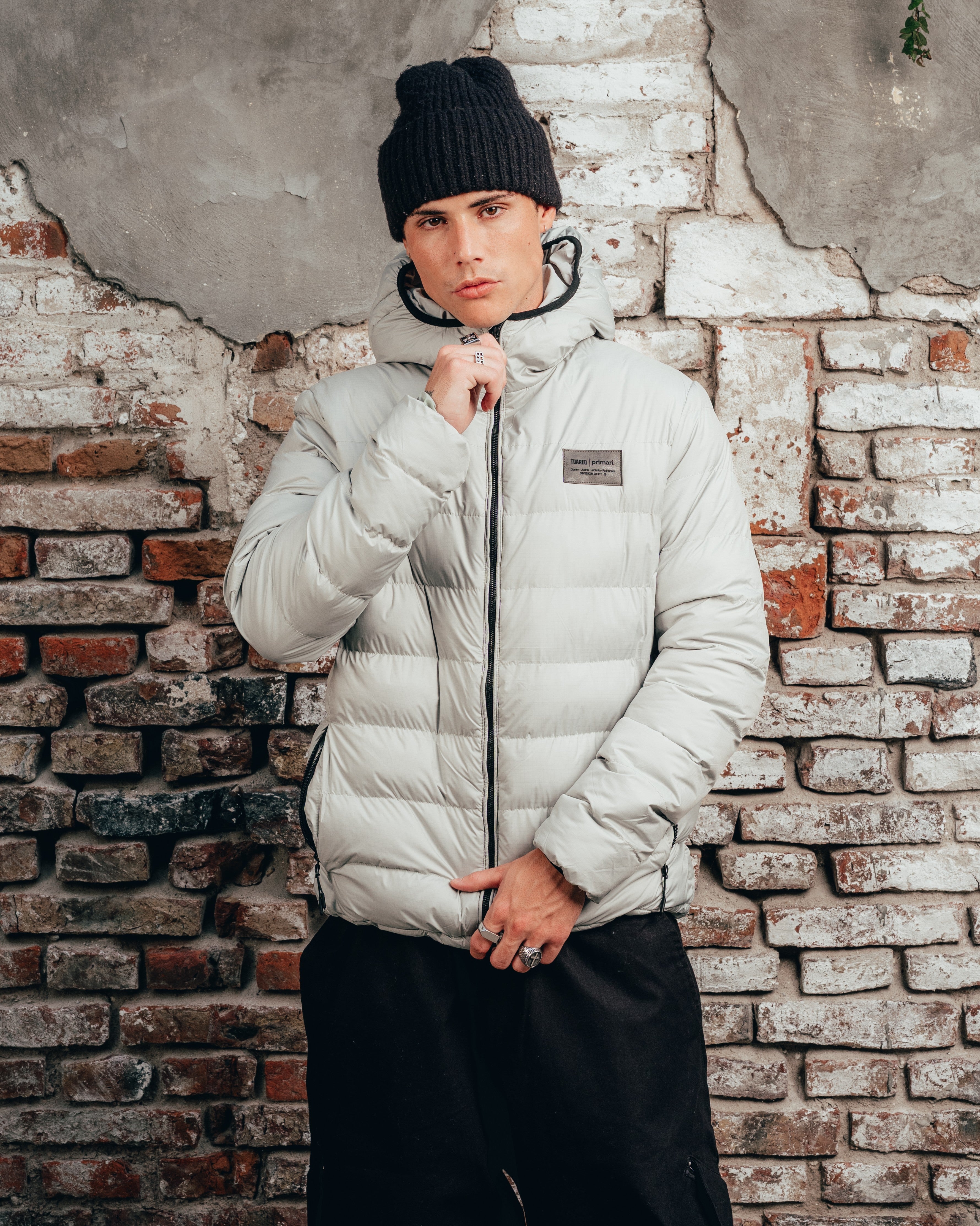 CAMPERA PUFFER [ COMFORT ] COOL GREY