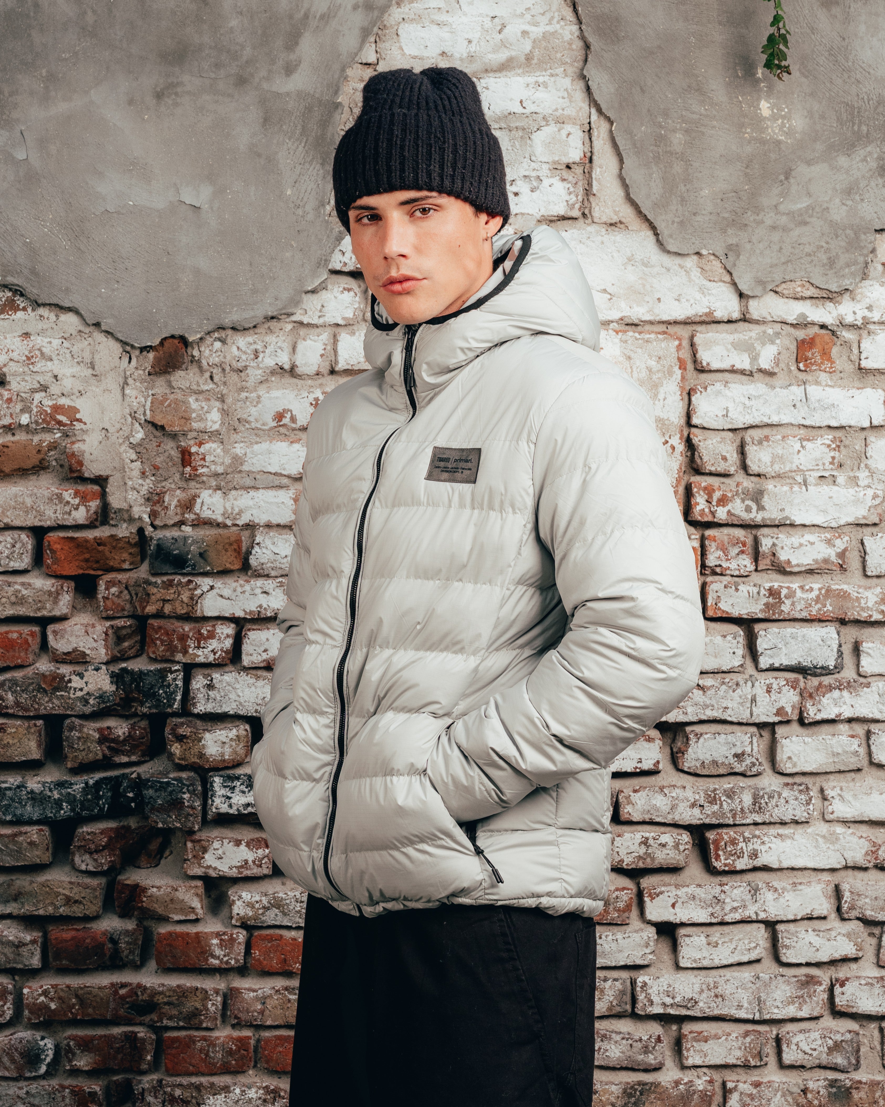 CAMPERA PUFFER [ COMFORT ] COOL GREY
