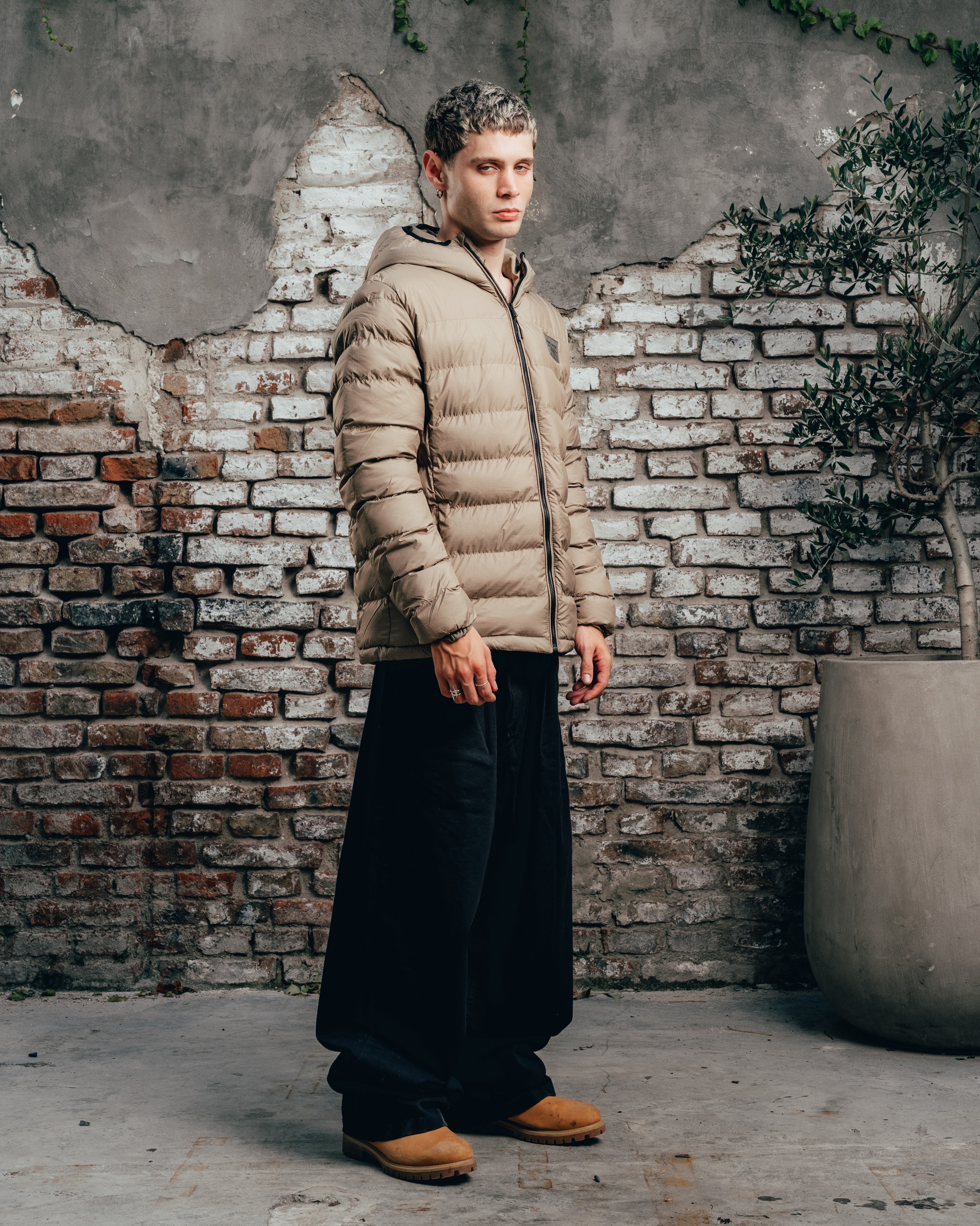 CAMPERA PUFFER [ COMFORT ] MILITARY GREEN