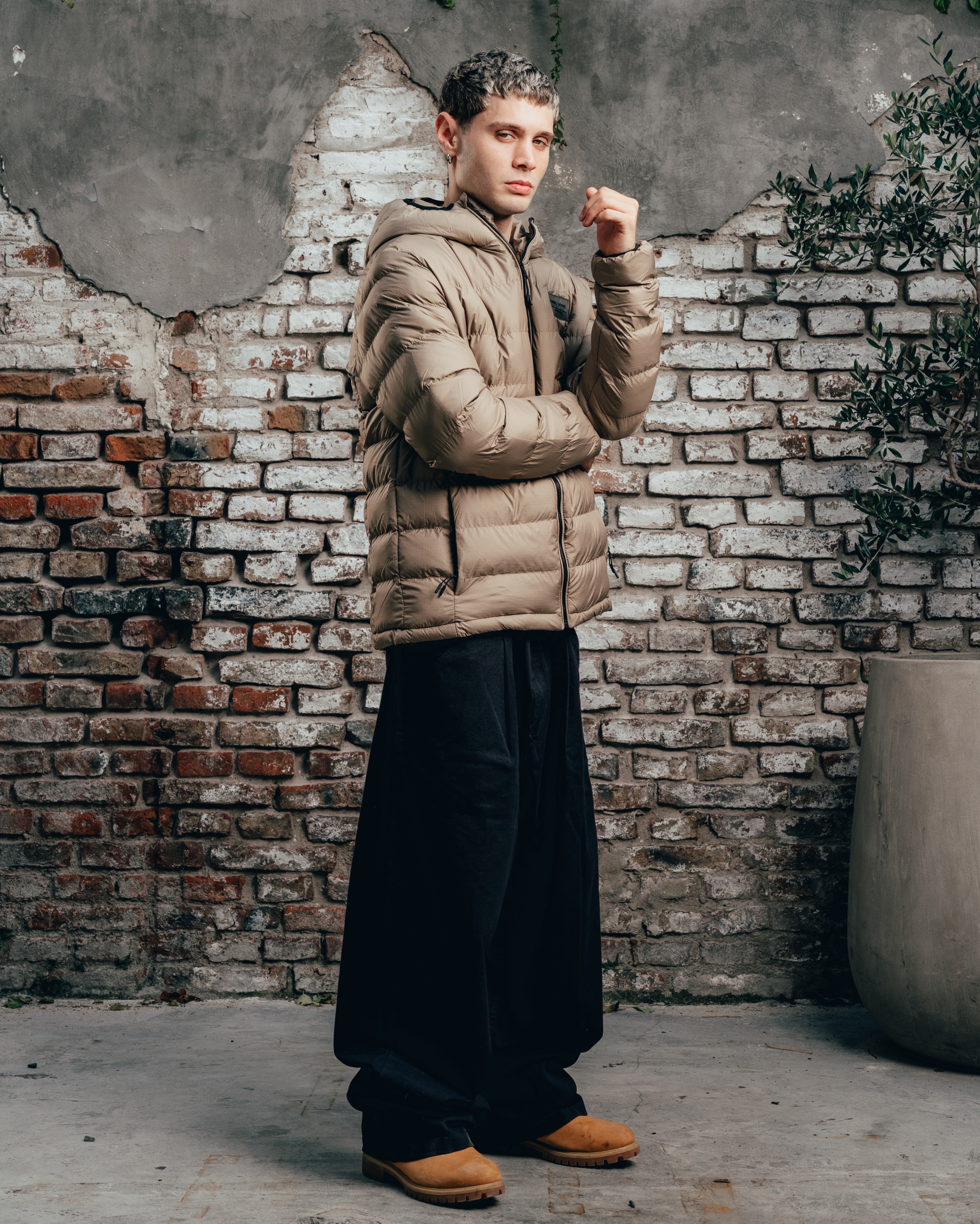 CAMPERA PUFFER [ COMFORT ] MILITARY GREEN
