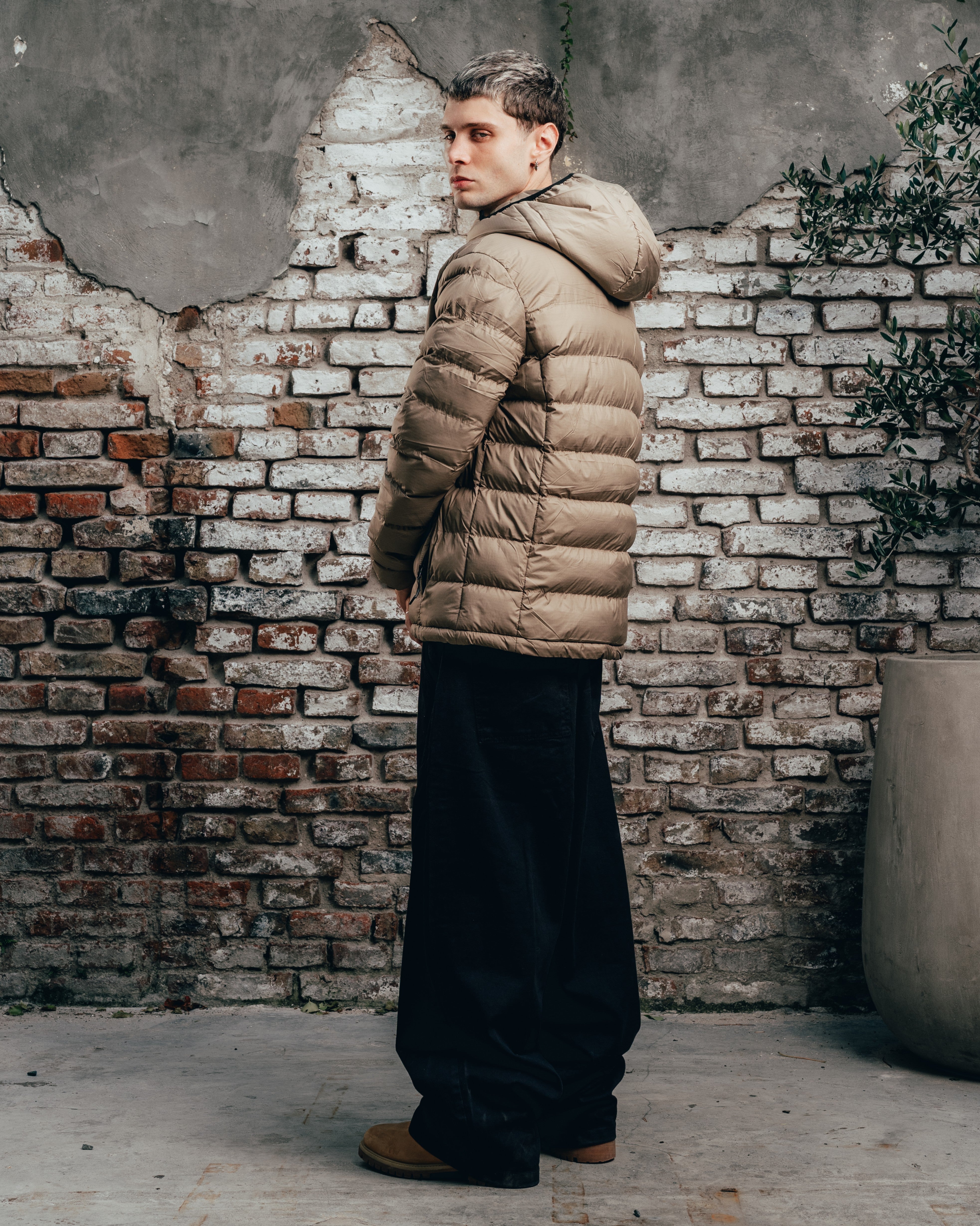 CAMPERA PUFFER [ COMFORT ] MILITARY GREEN