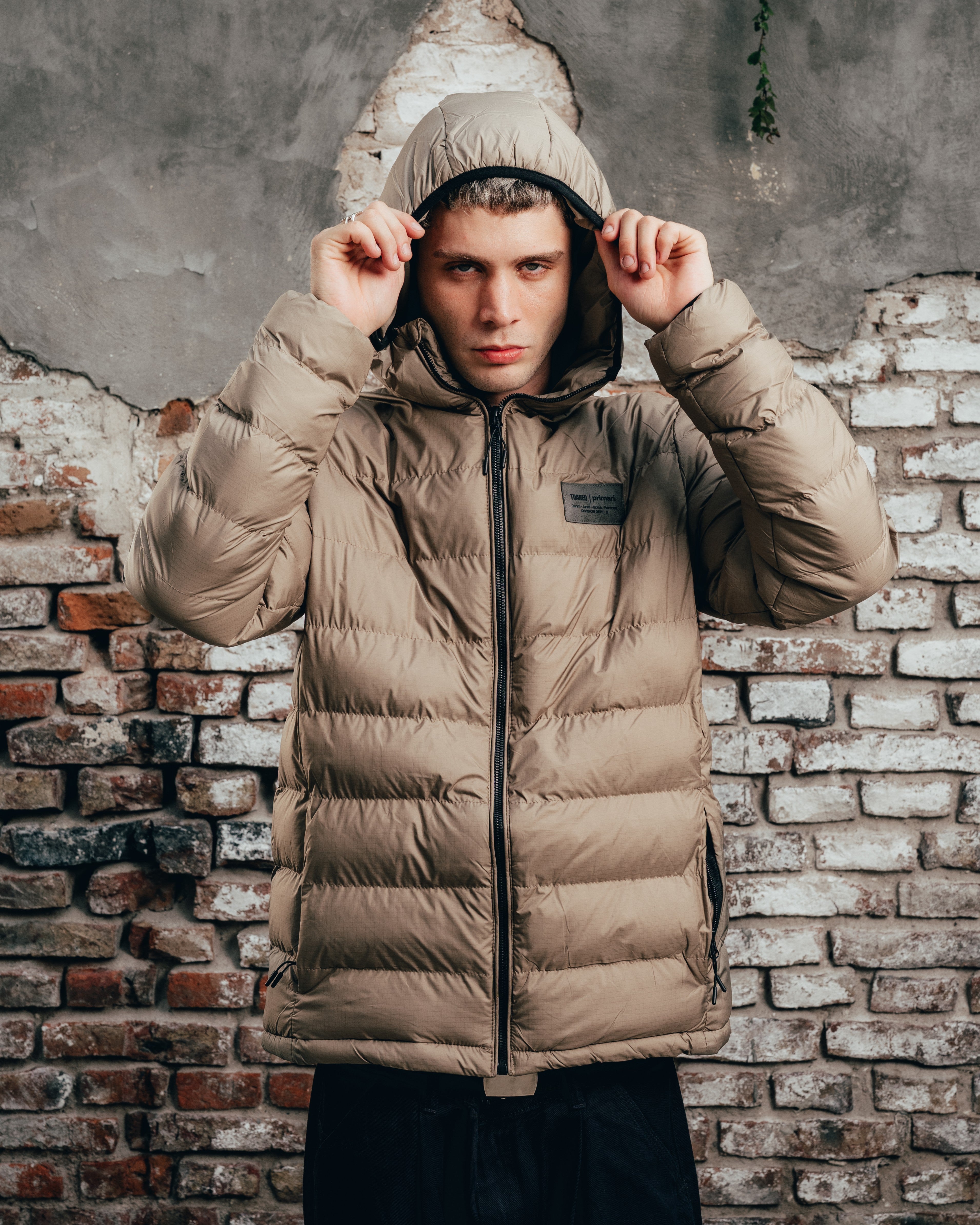 CAMPERA PUFFER [ COMFORT ] MILITARY GREEN