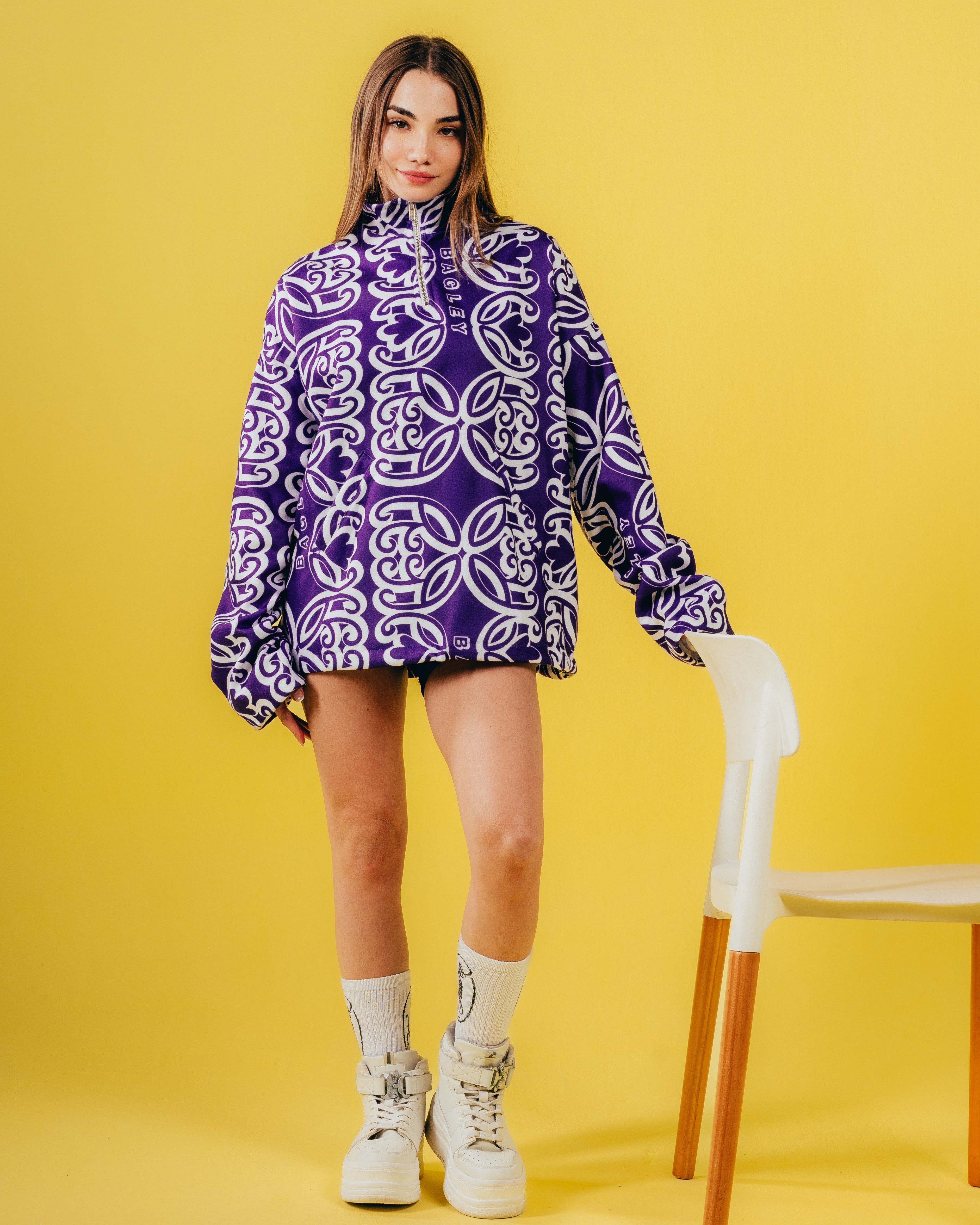 POLO CREWNECK [ CHOCOLINAS ] SUBLIMADO