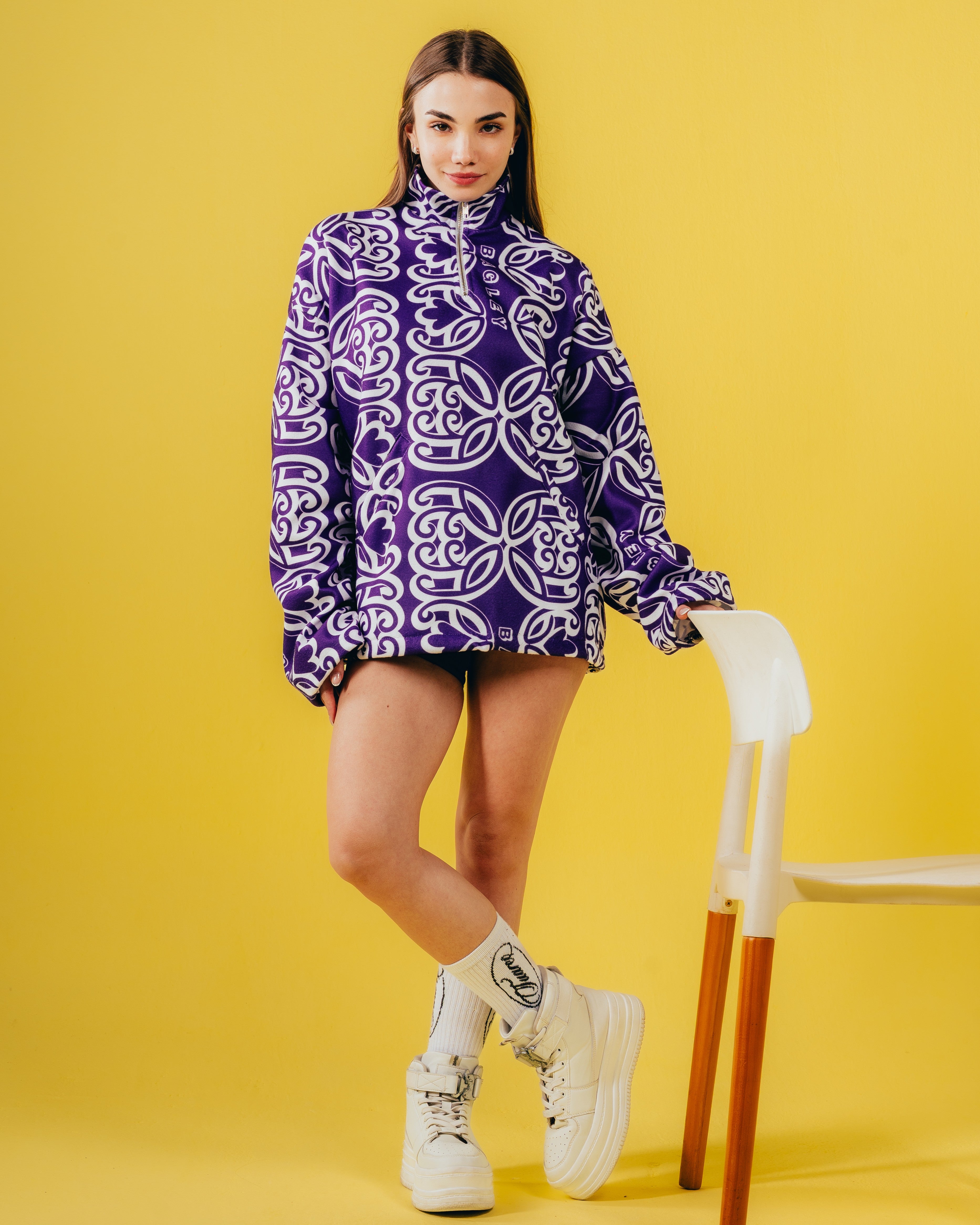 POLO CREWNECK [ CHOCOLINAS ] SUBLIMADO