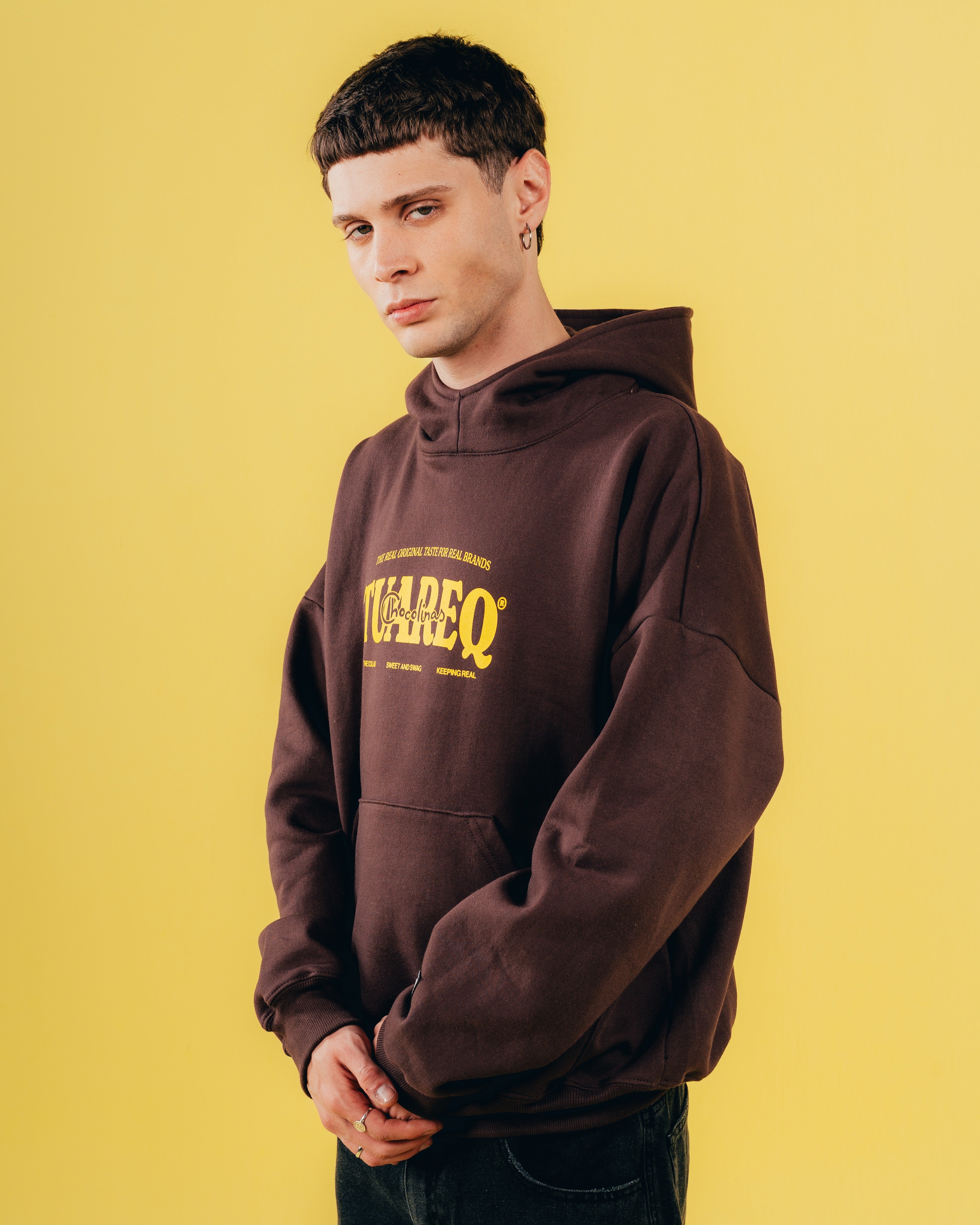 HOODIE EXTRAHEAVY [ CHOCOLINAS ] BAD DAY BROWN