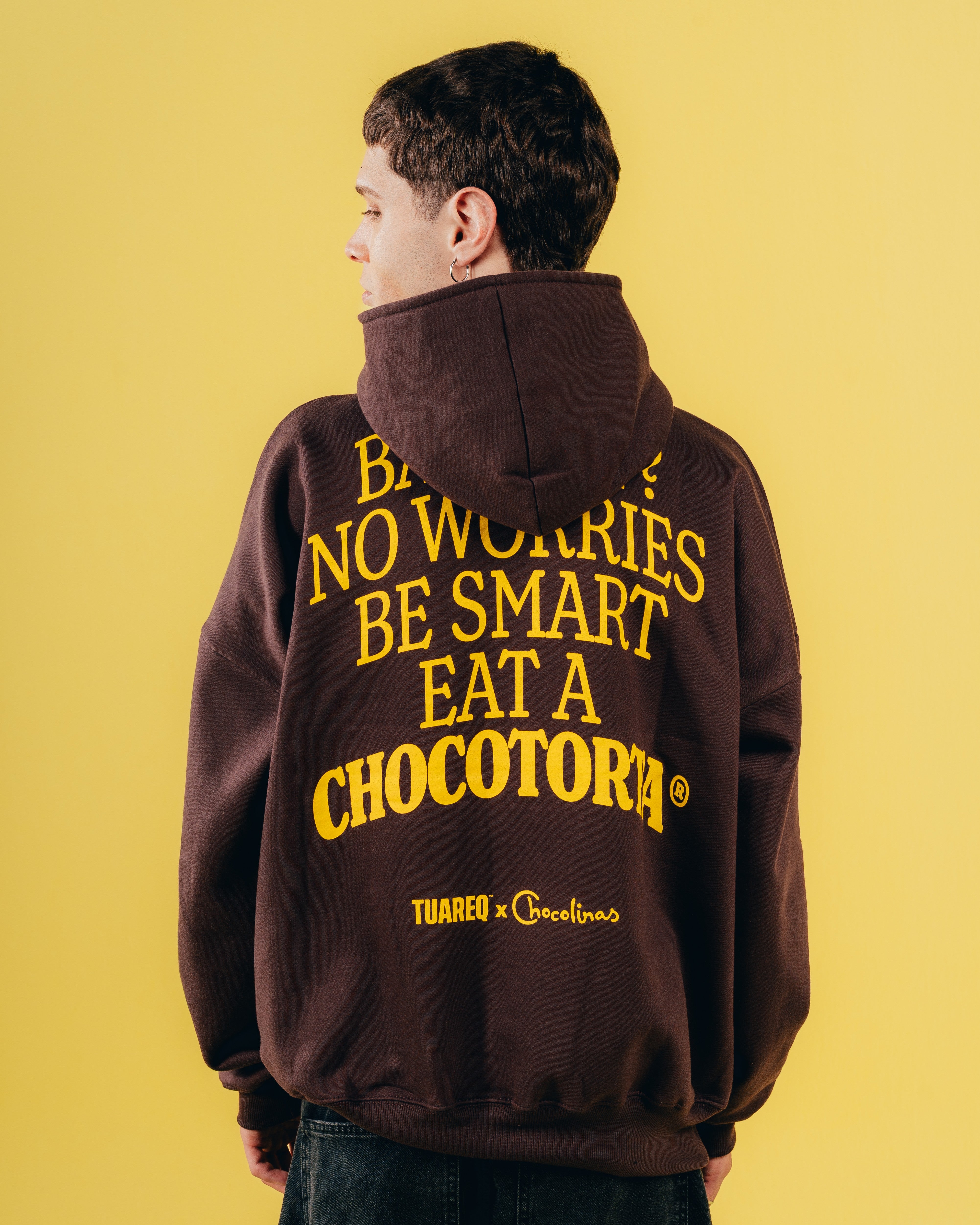 HOODIE EXTRAHEAVY [ CHOCOLINAS ] BAD DAY BROWN
