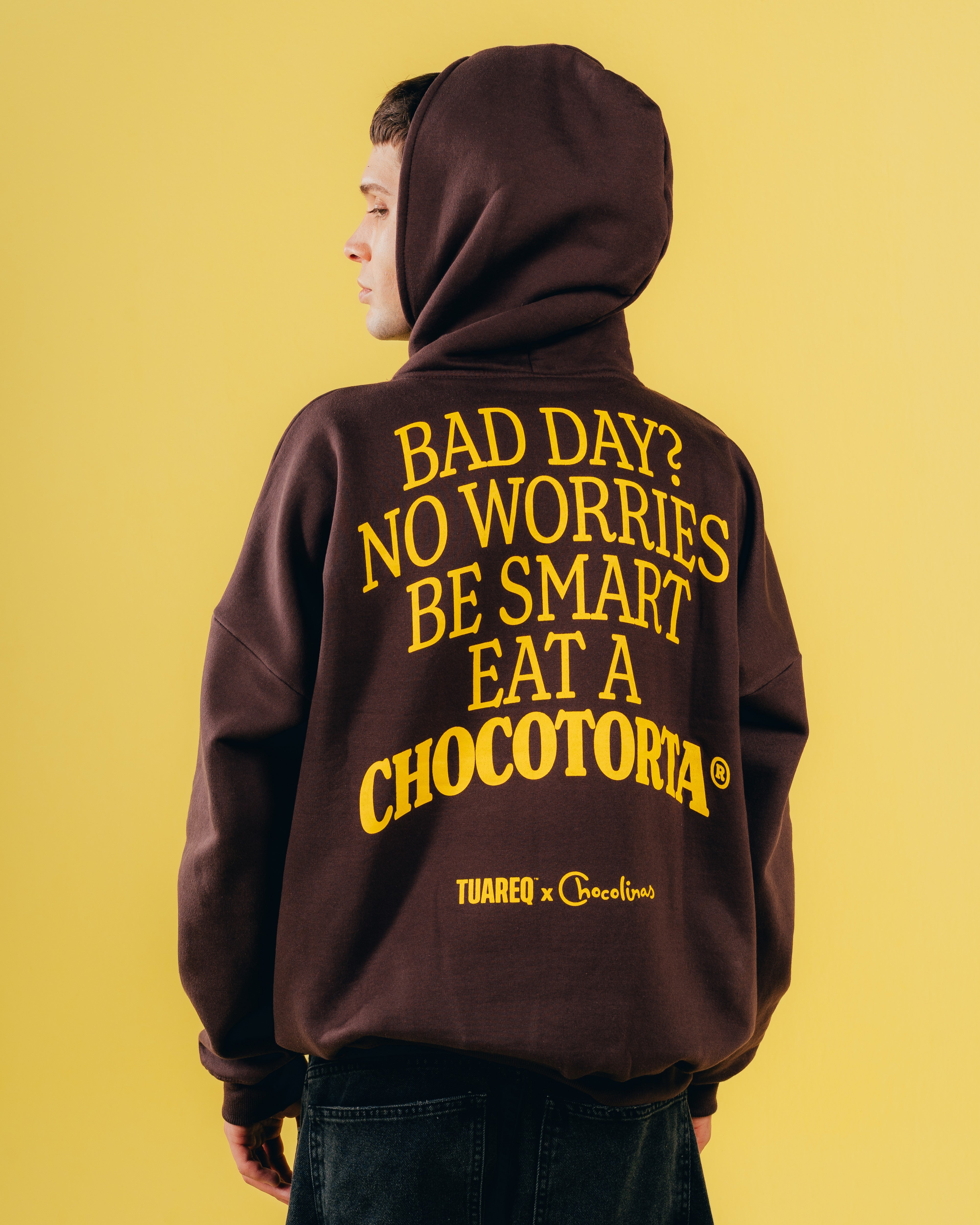 HOODIE EXTRAHEAVY [ CHOCOLINAS ] BAD DAY BROWN
