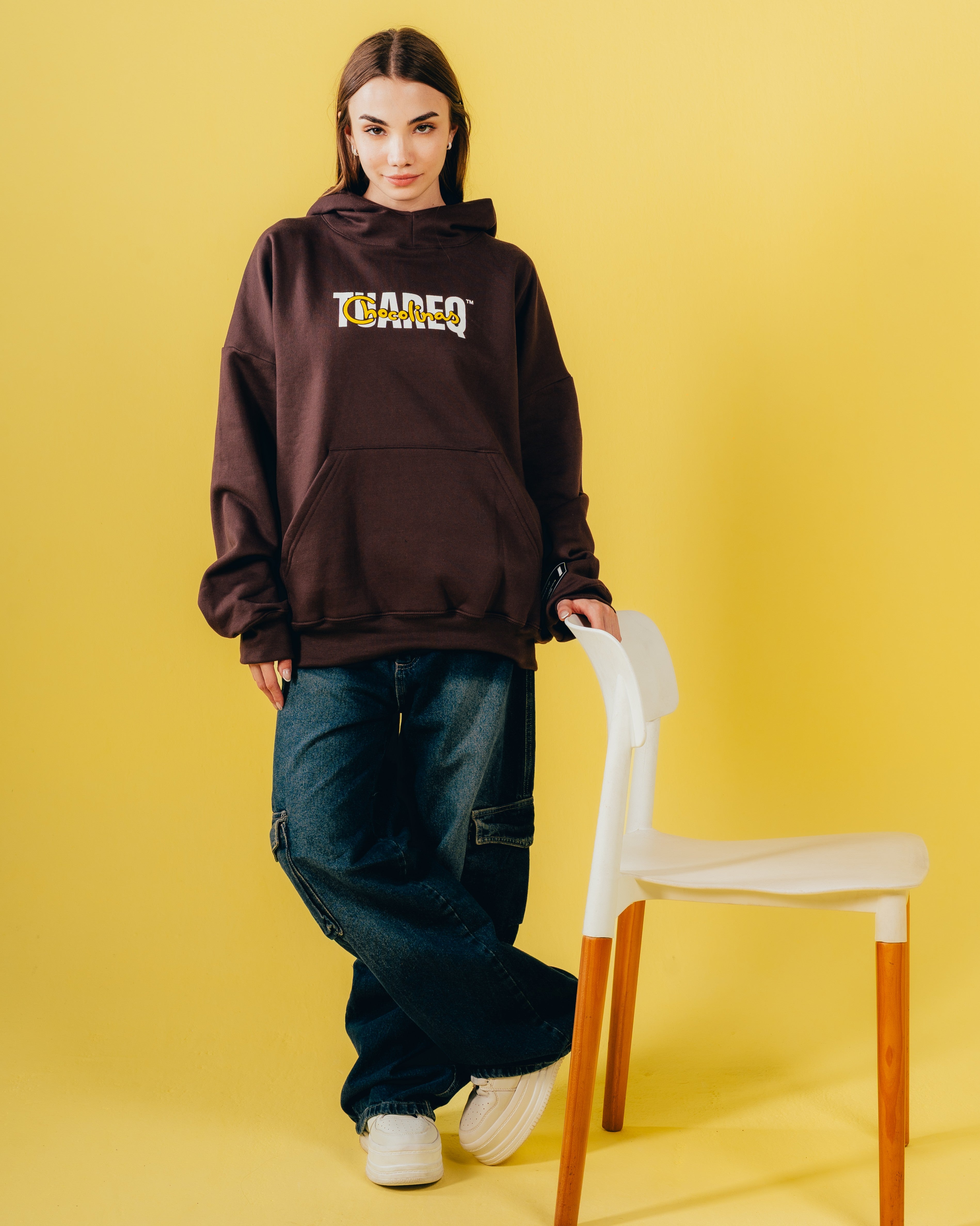 HOODIE EXTRAHEAVY [ CHOCOLINAS ] CHOCOSWAG BROWN