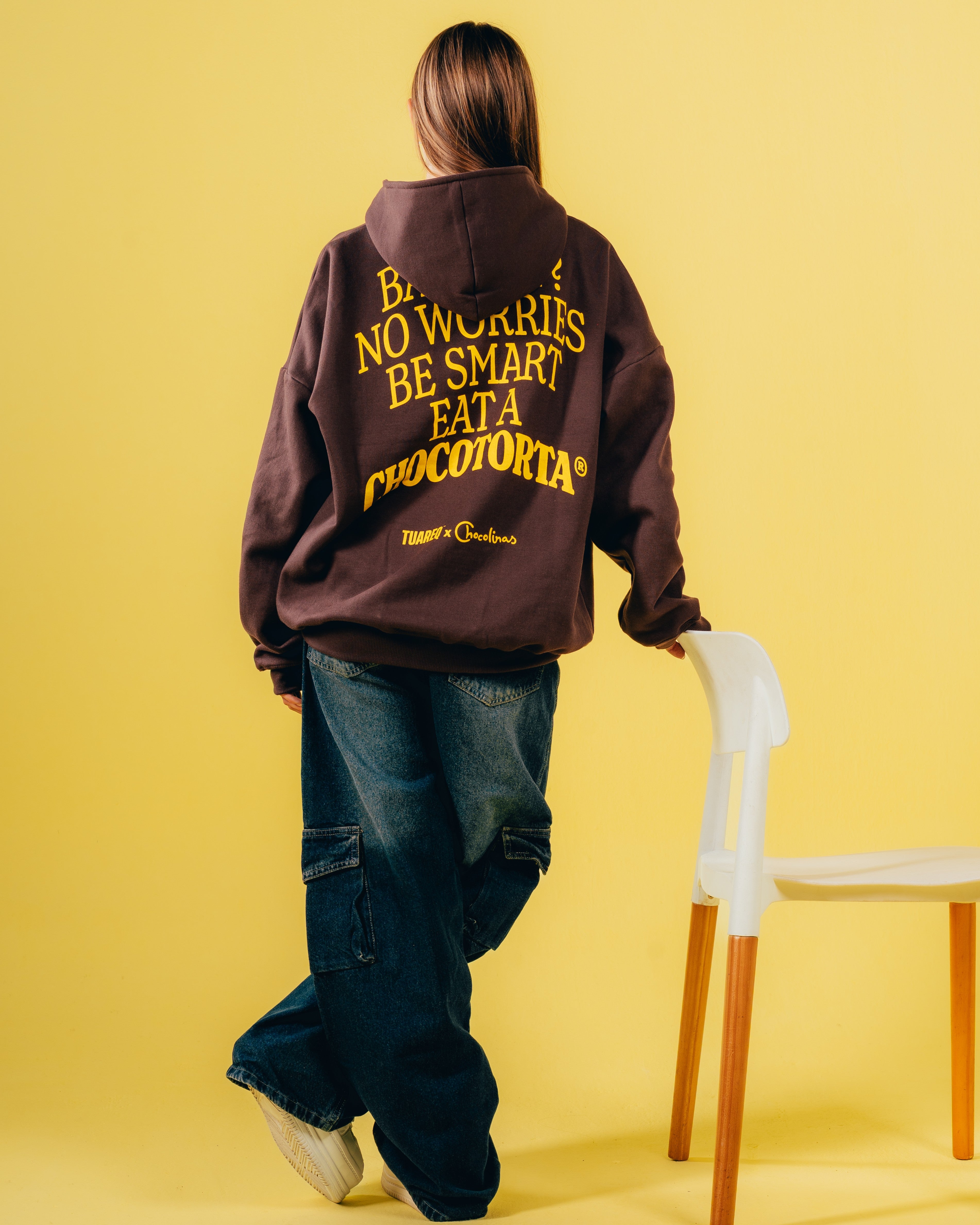 HOODIE EXTRAHEAVY [ CHOCOLINAS ] BAD DAY BROWN