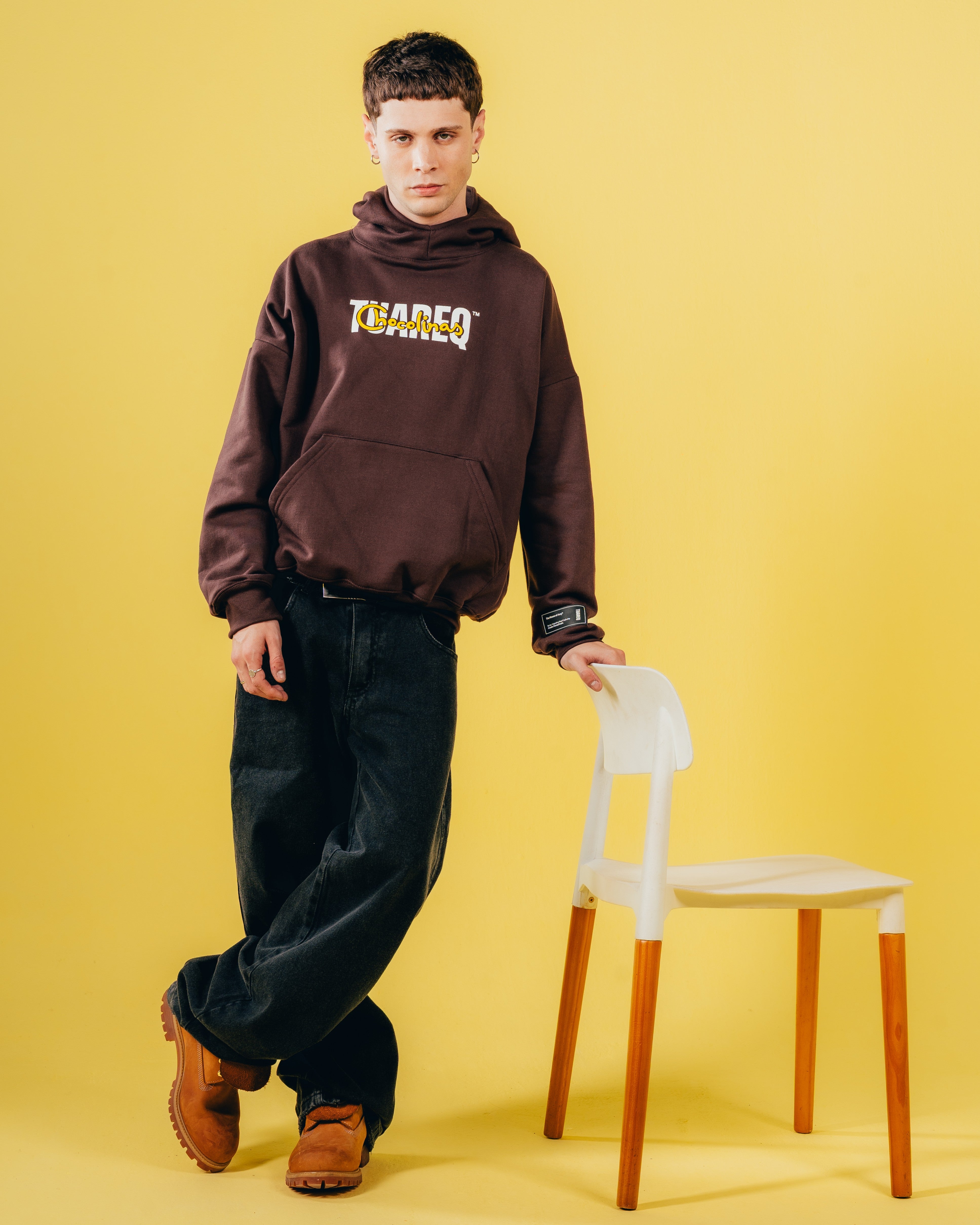 HOODIE EXTRAHEAVY [ CHOCOLINAS ] CHOCOSWAG BROWN