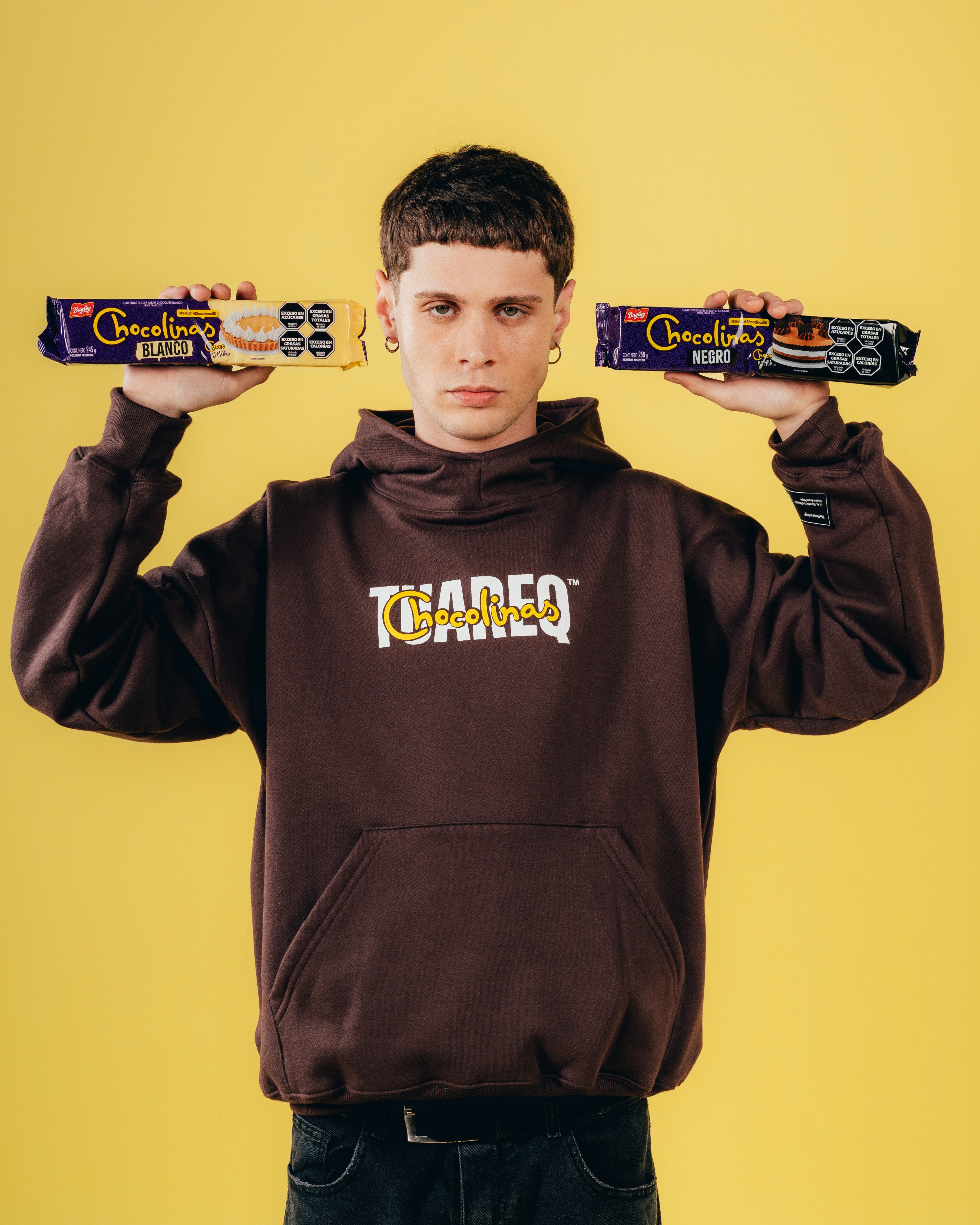 HOODIE EXTRAHEAVY [ CHOCOLINAS ] CHOCOSWAG BROWN