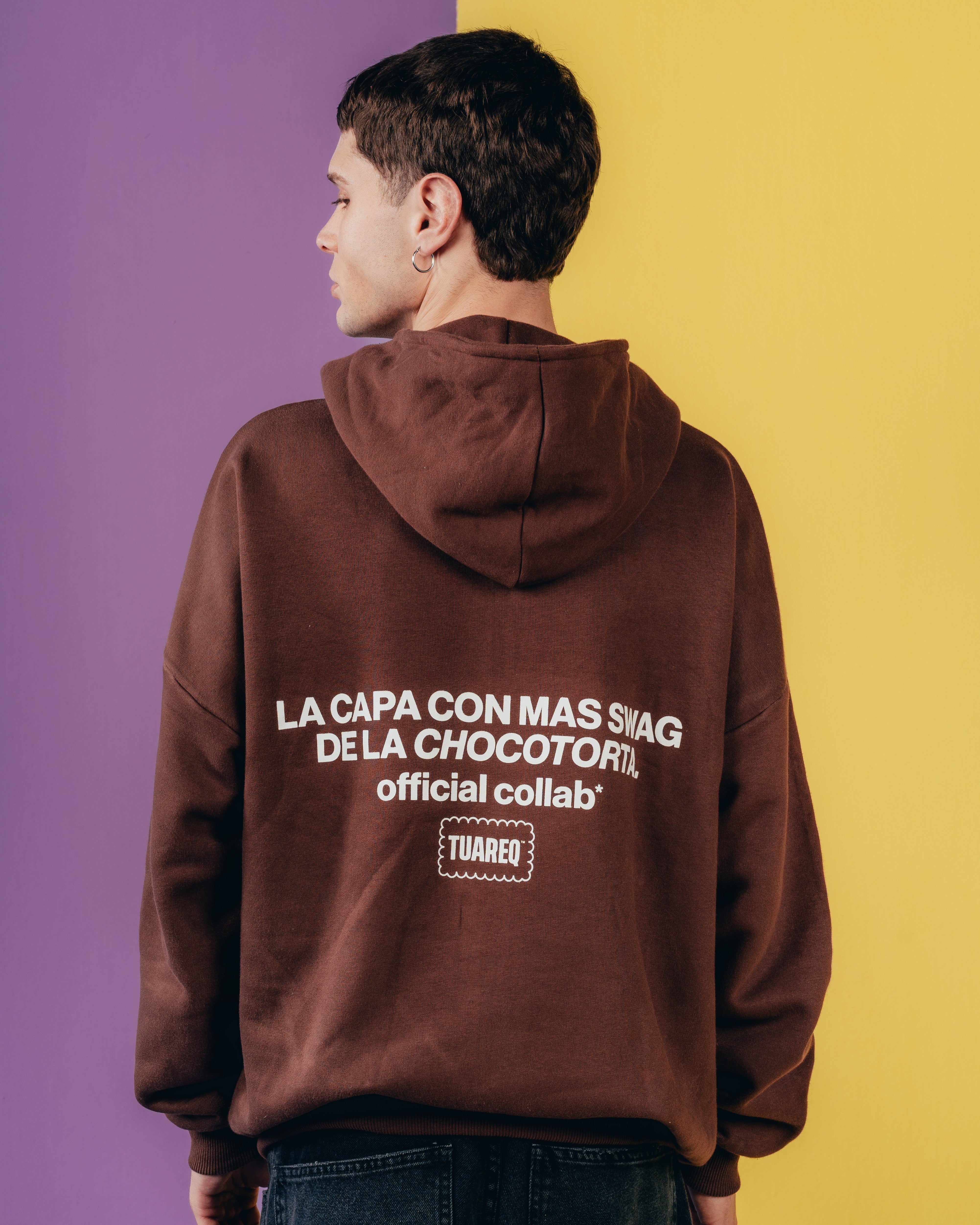 HOODIE EXTRAHEAVY [ CHOCOLINAS ] LEYENDA BROWN