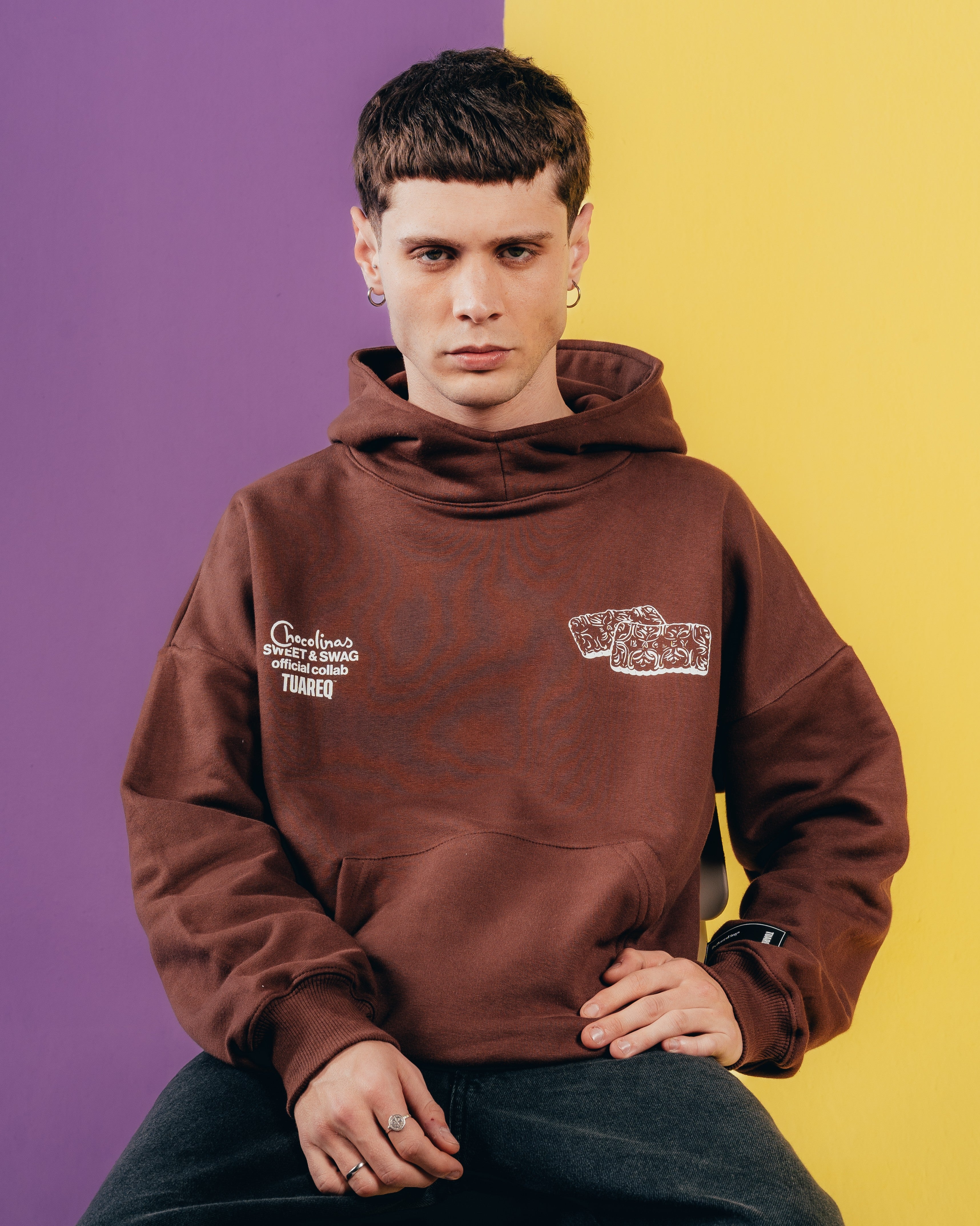 HOODIE EXTRAHEAVY [ CHOCOLINAS ] SWEET BROWN