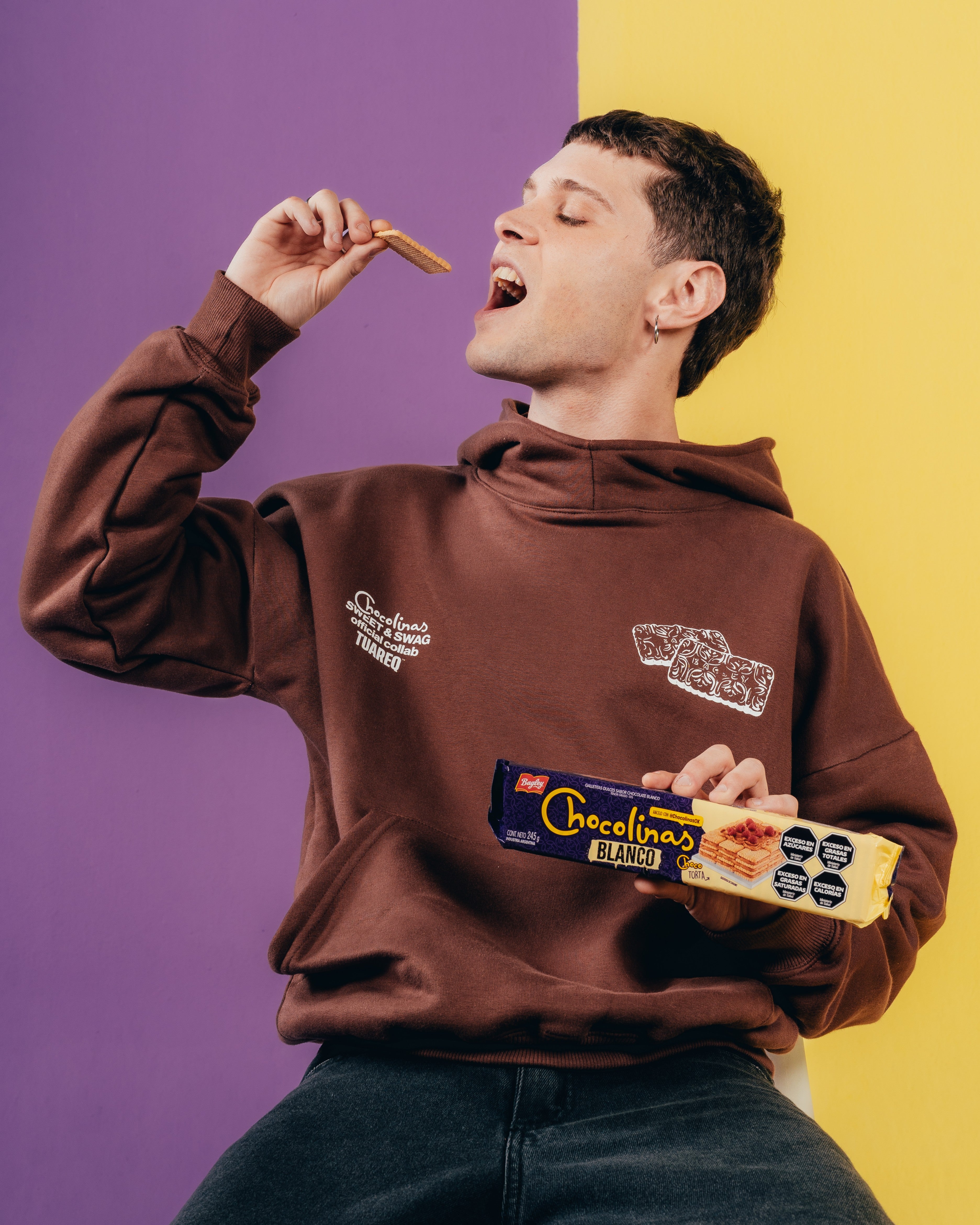 HOODIE EXTRAHEAVY [ CHOCOLINAS ] SWEET BROWN