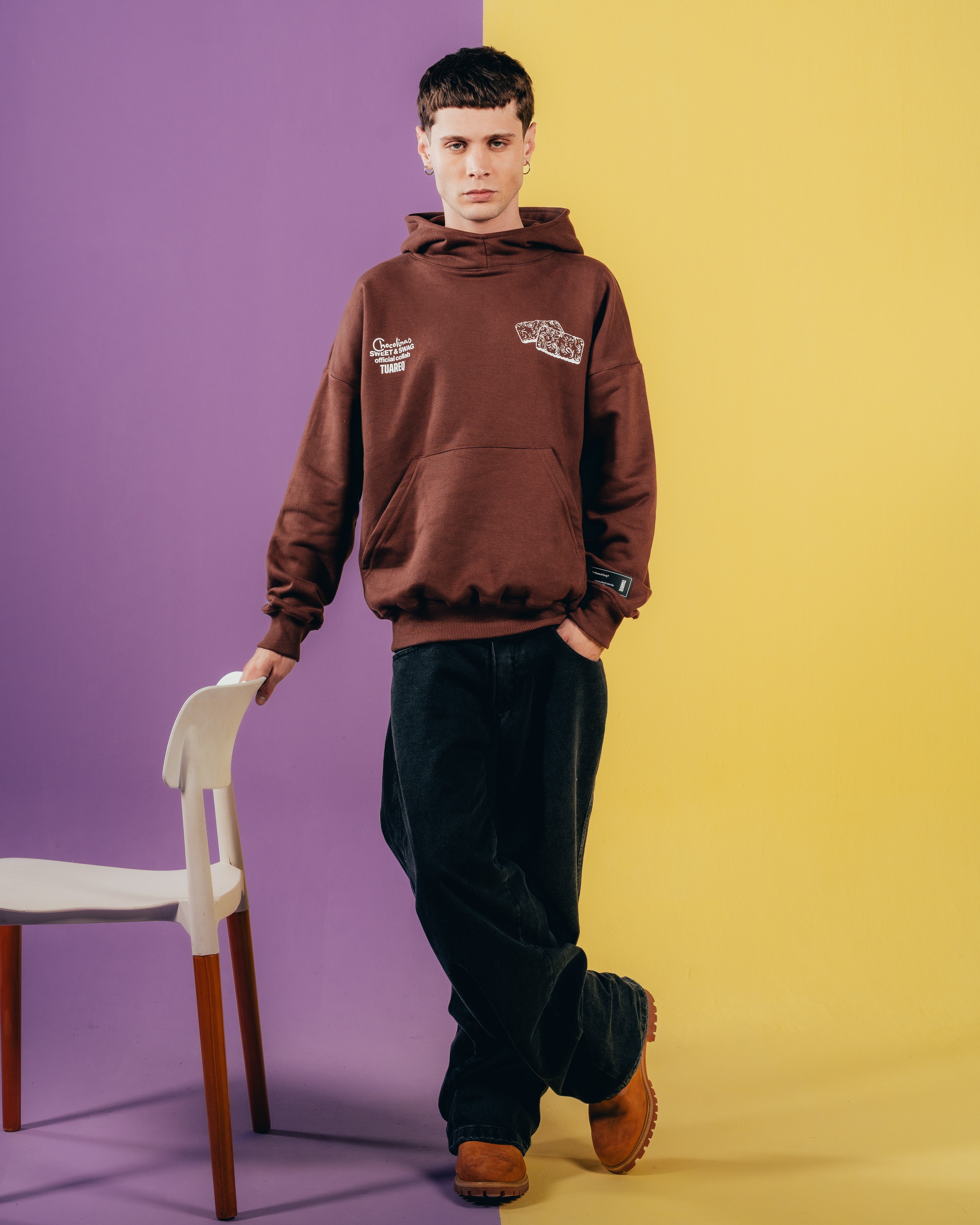 HOODIE EXTRAHEAVY [ CHOCOLINAS ] SWEET BROWN