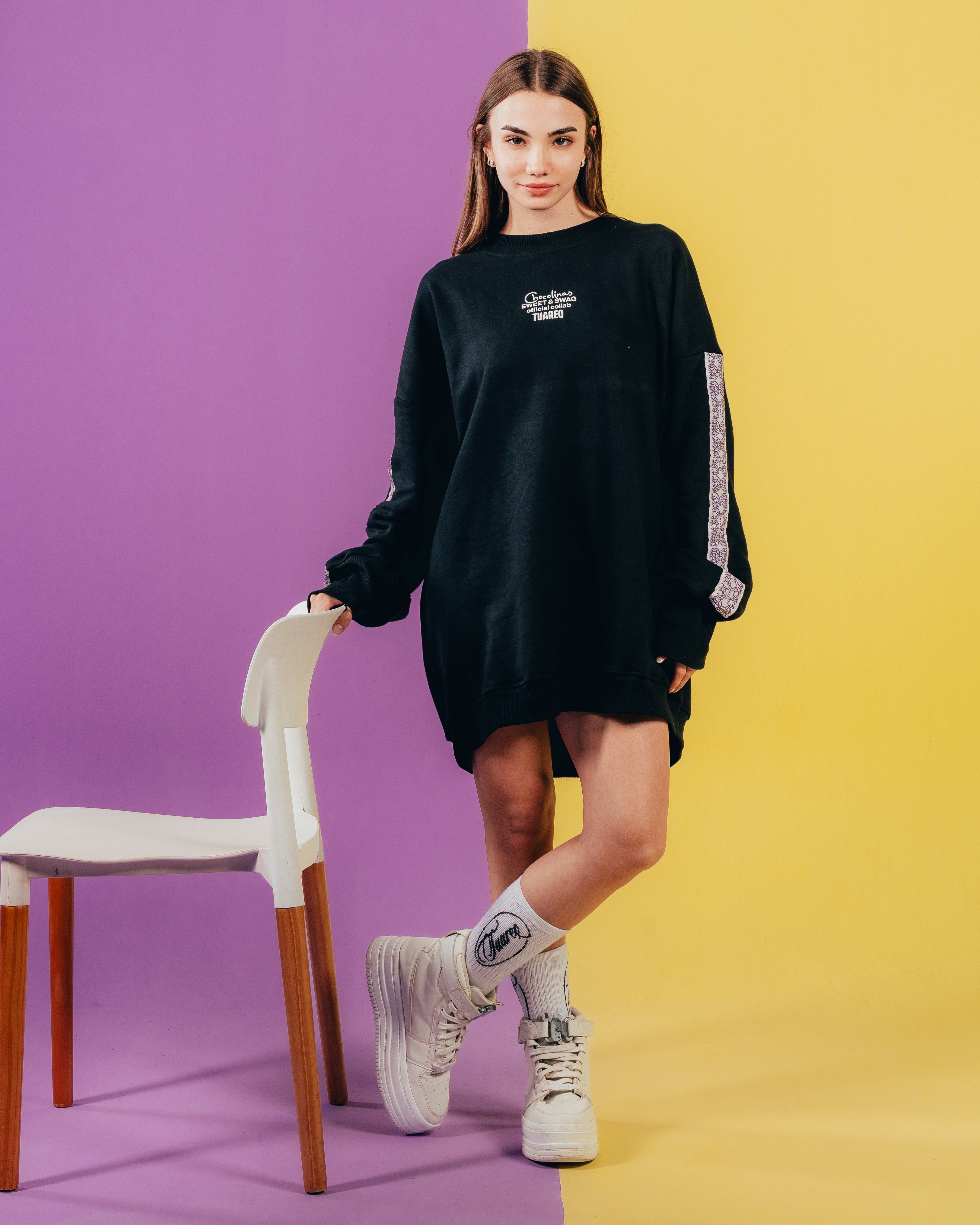 CONJUNTO DE INVIERNO [ CHOCOLINAS ] GALON BLACK
