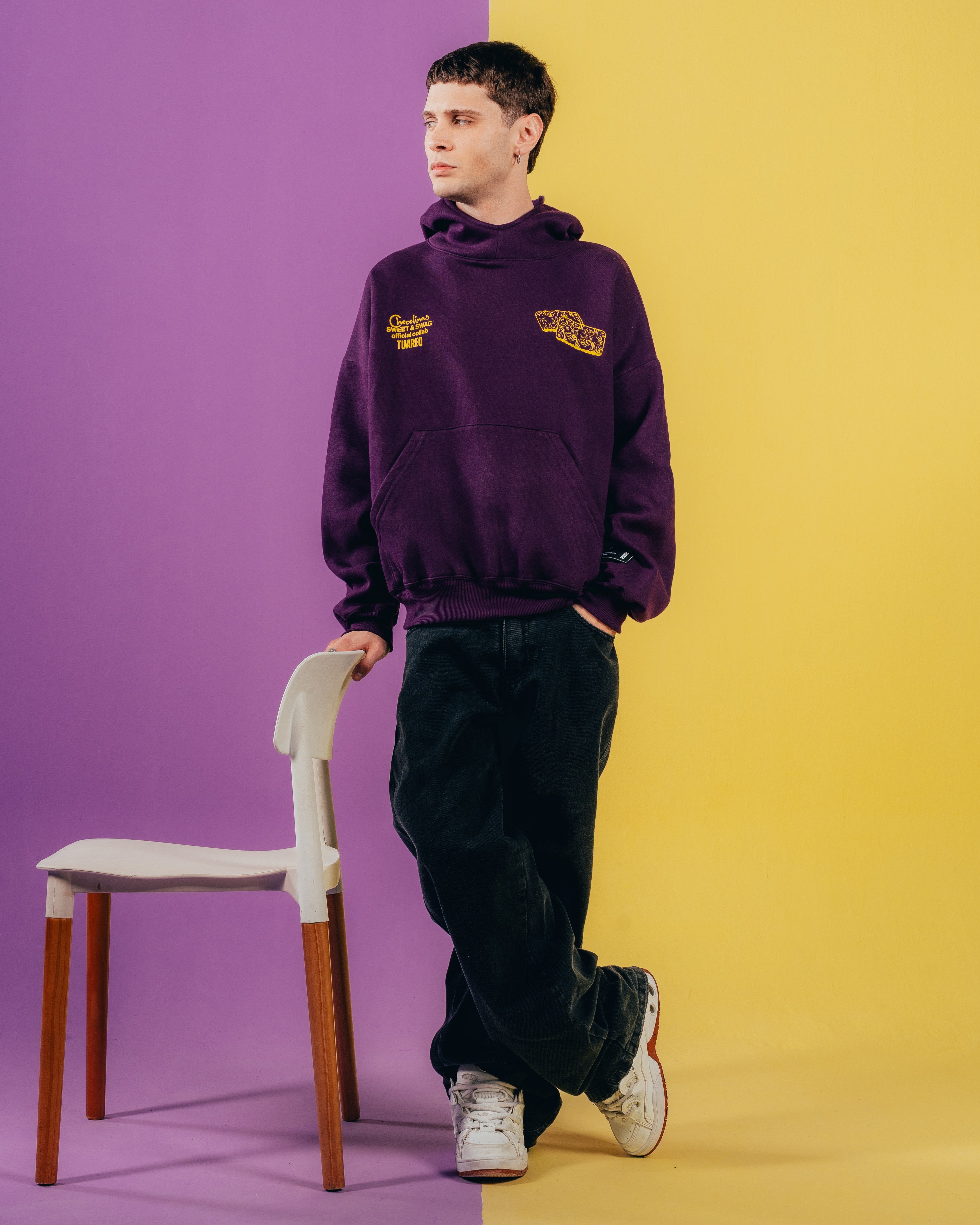 HOODIE EXTRAHEAVY [ CHOCOLINAS ] SWEET VIOLET
