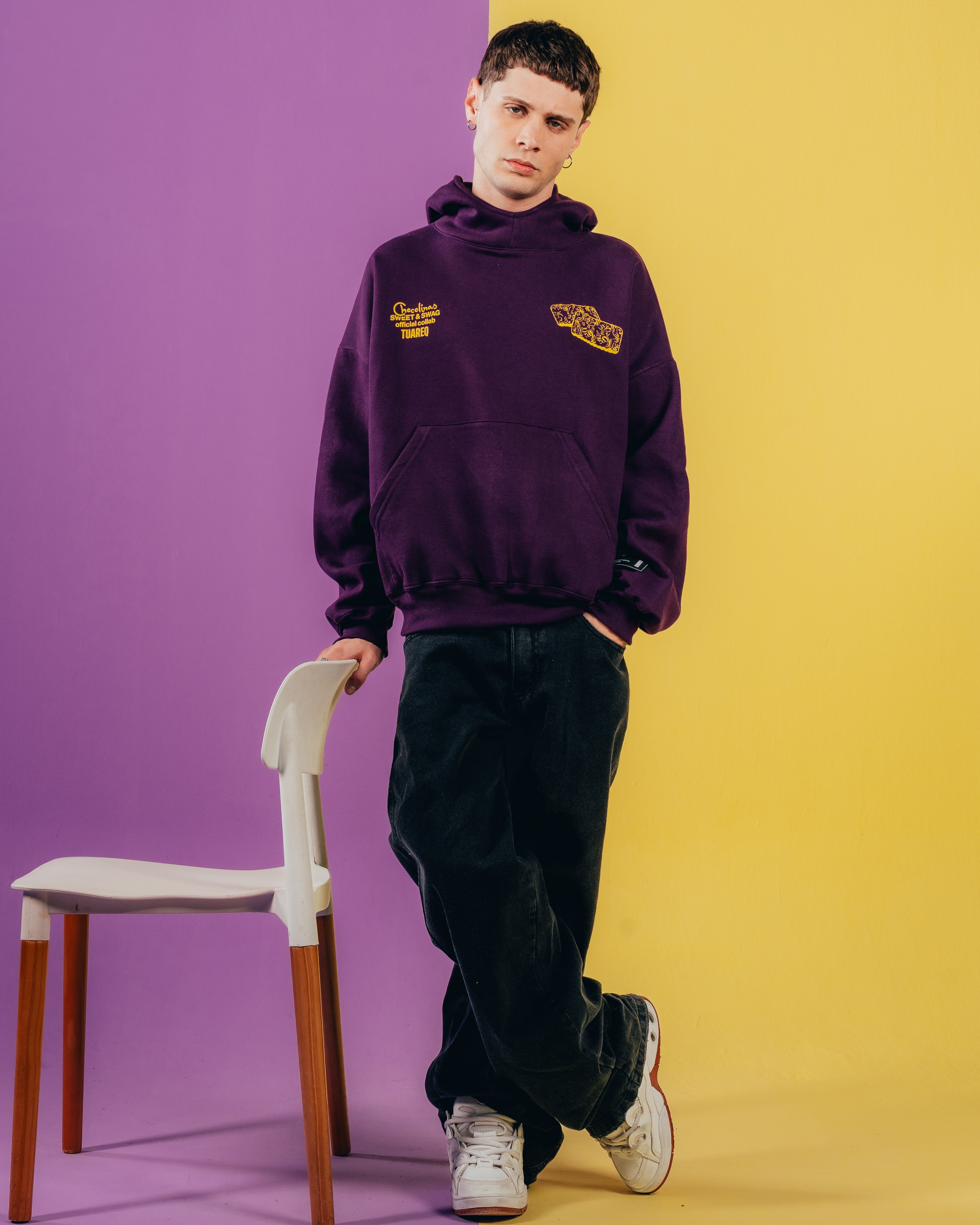 HOODIE EXTRAHEAVY [ CHOCOLINAS ] SWEET VIOLET