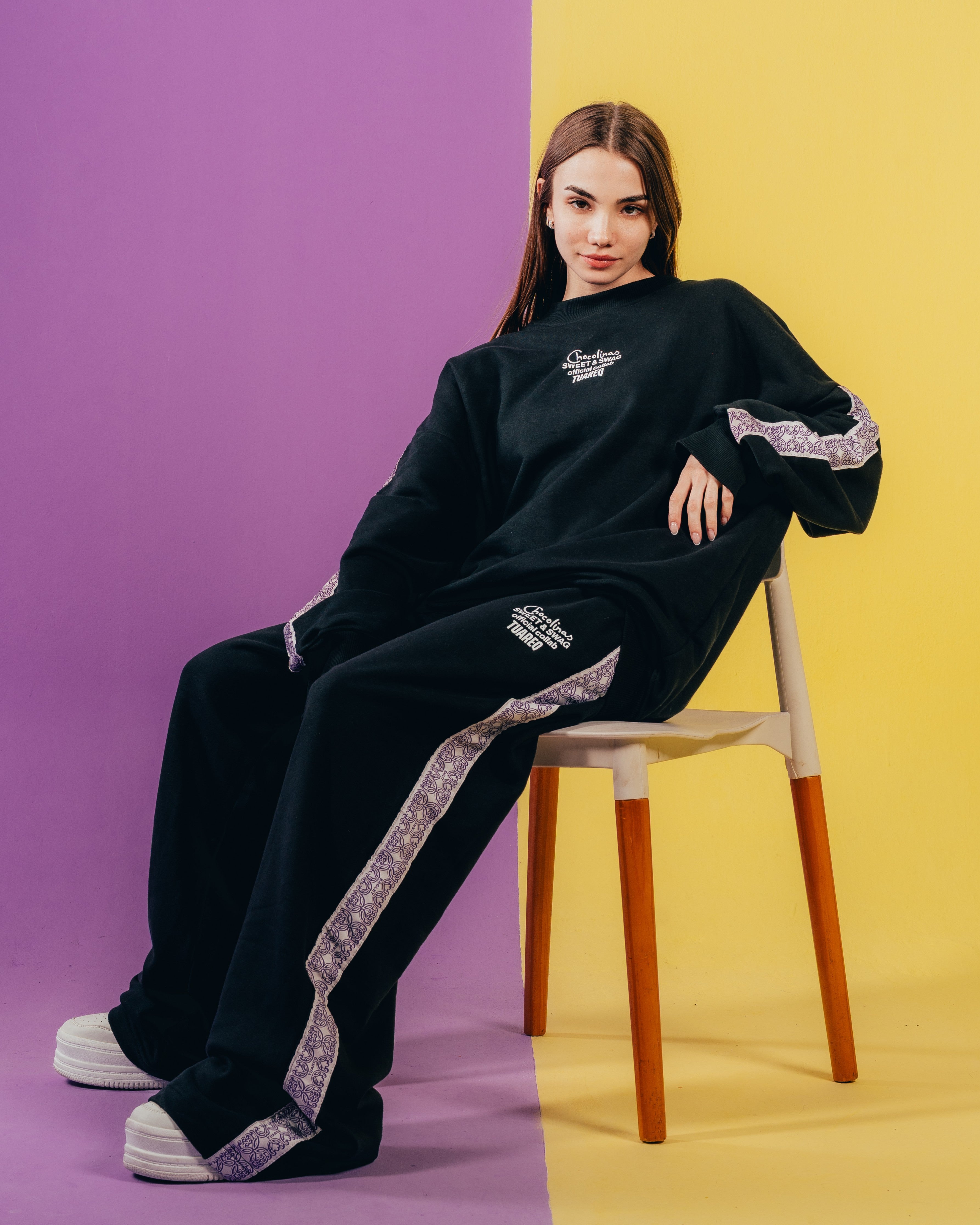 CONJUNTO DE INVIERNO [ CHOCOLINAS ] GALON BLACK