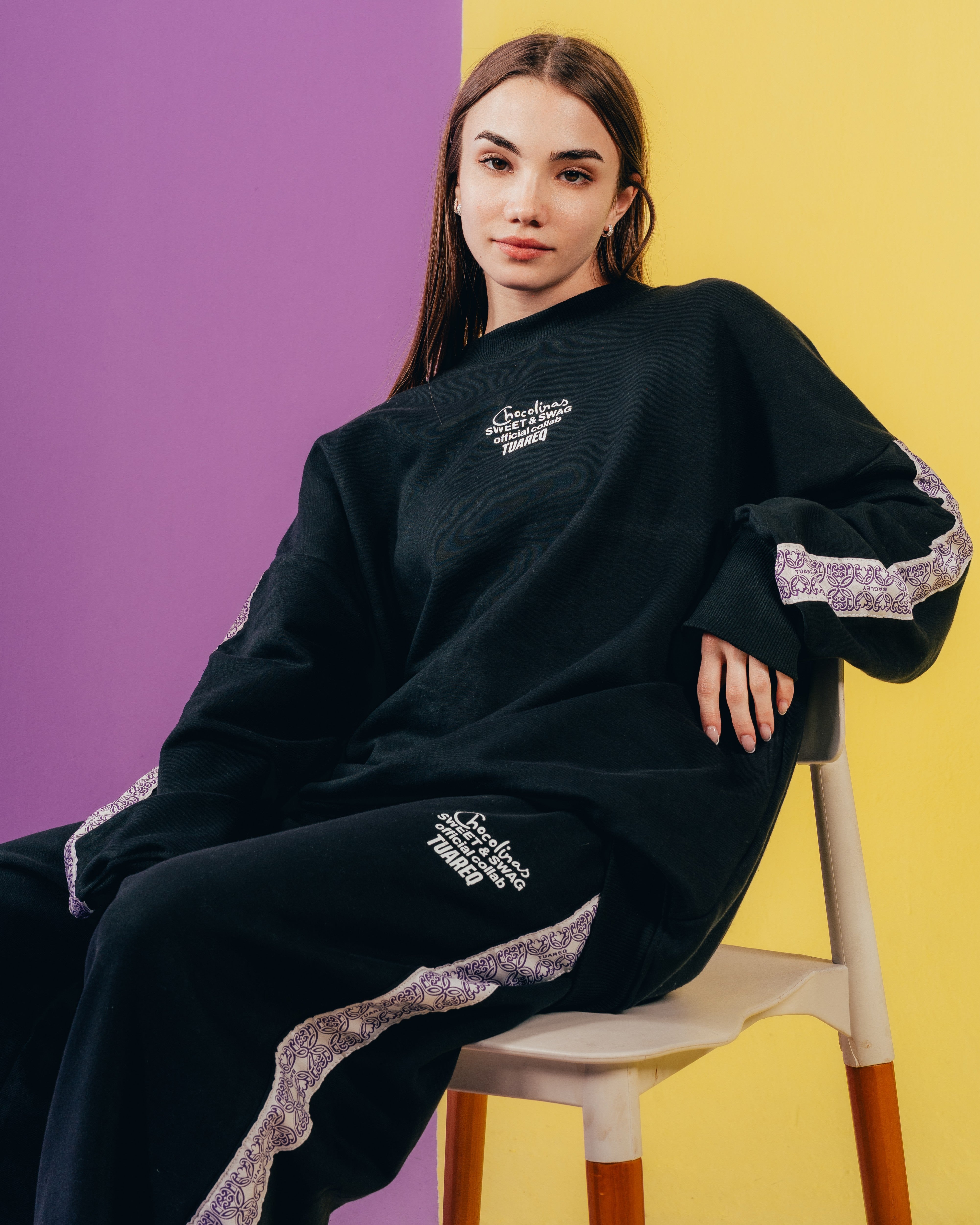CONJUNTO DE INVIERNO [ CHOCOLINAS ] GALON BLACK