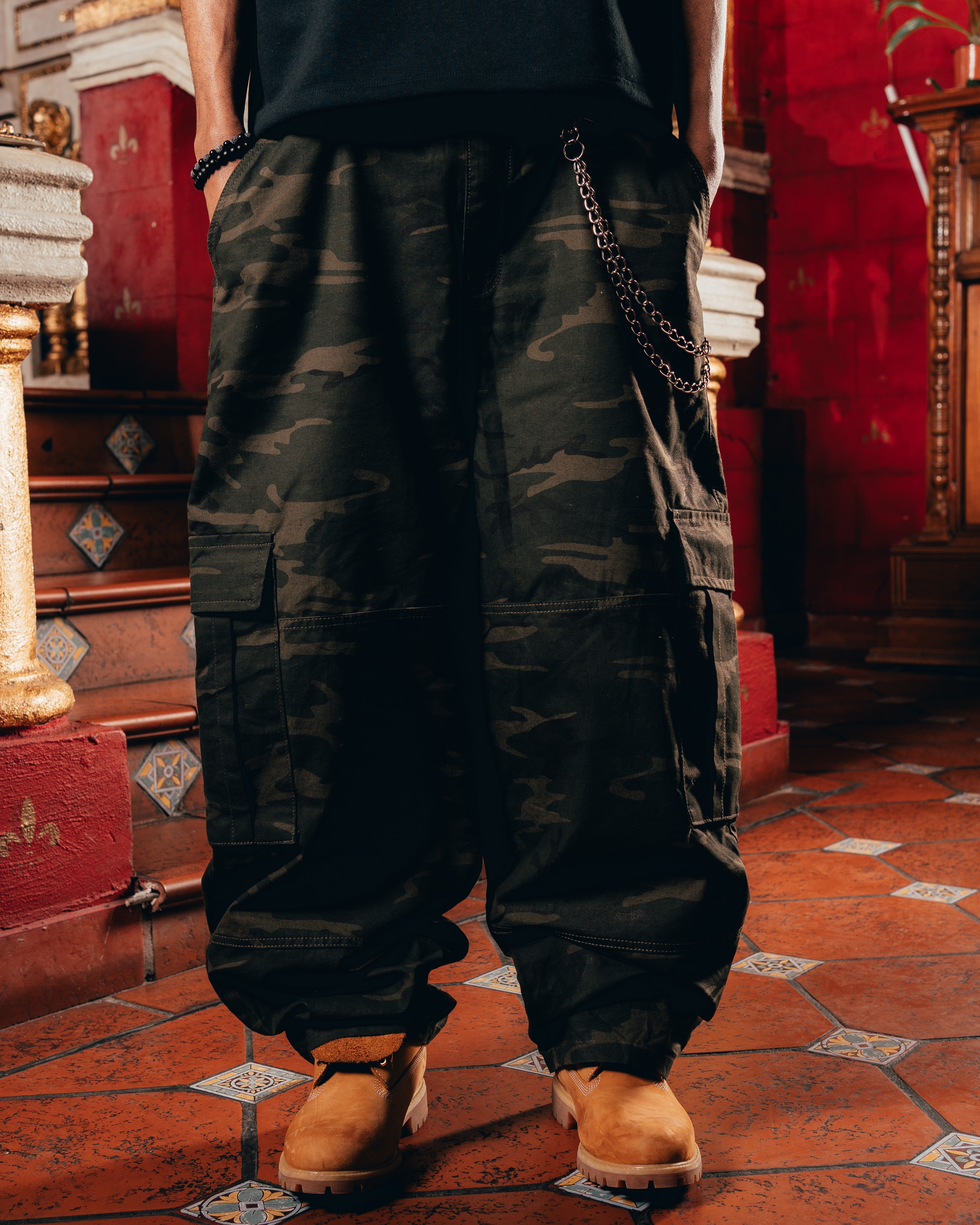 JEAN MOM OVERSIZED [ PRIMARI ] CAMO