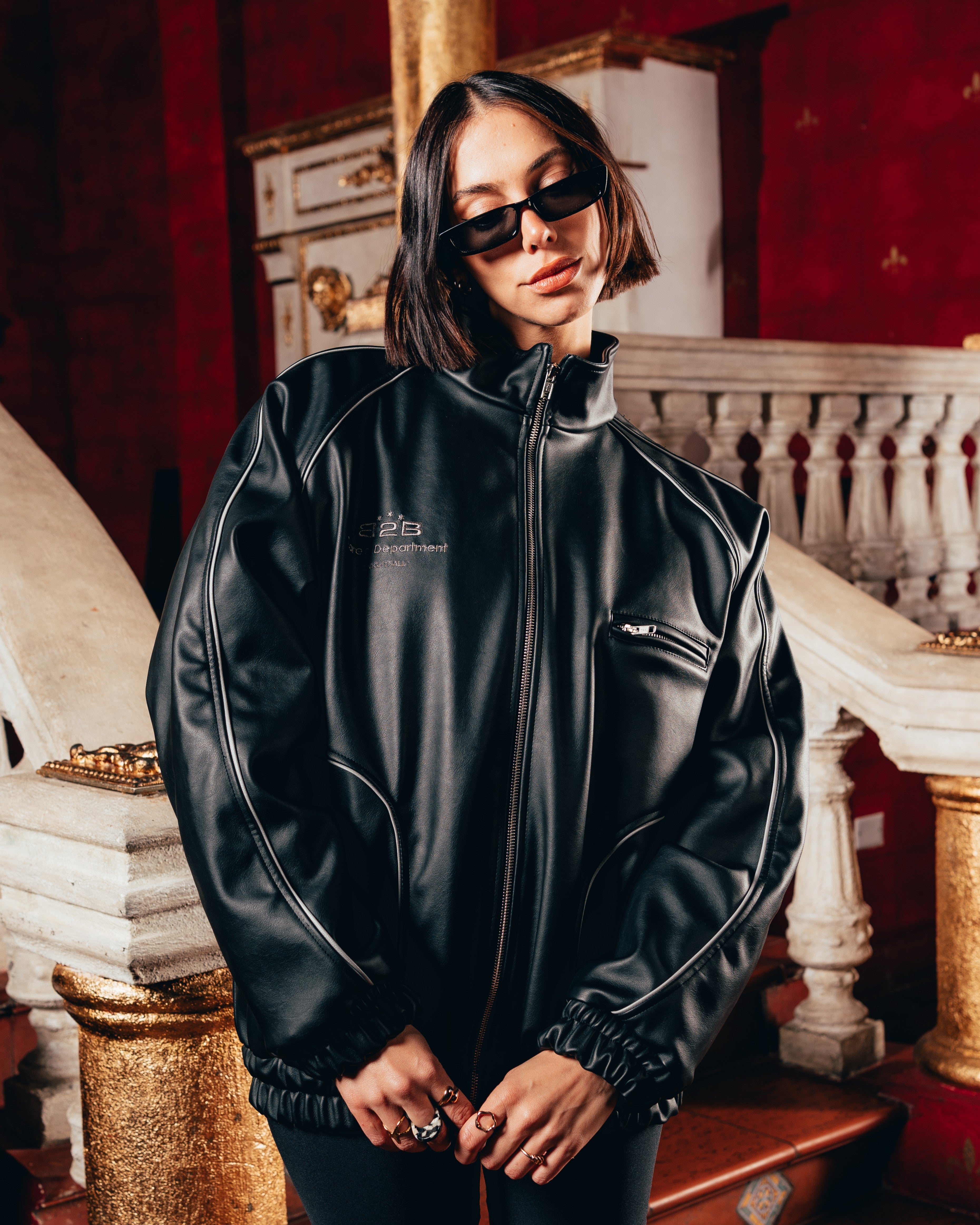 CAMPERA ECO-CUERO [ B2B ] YAKUZA