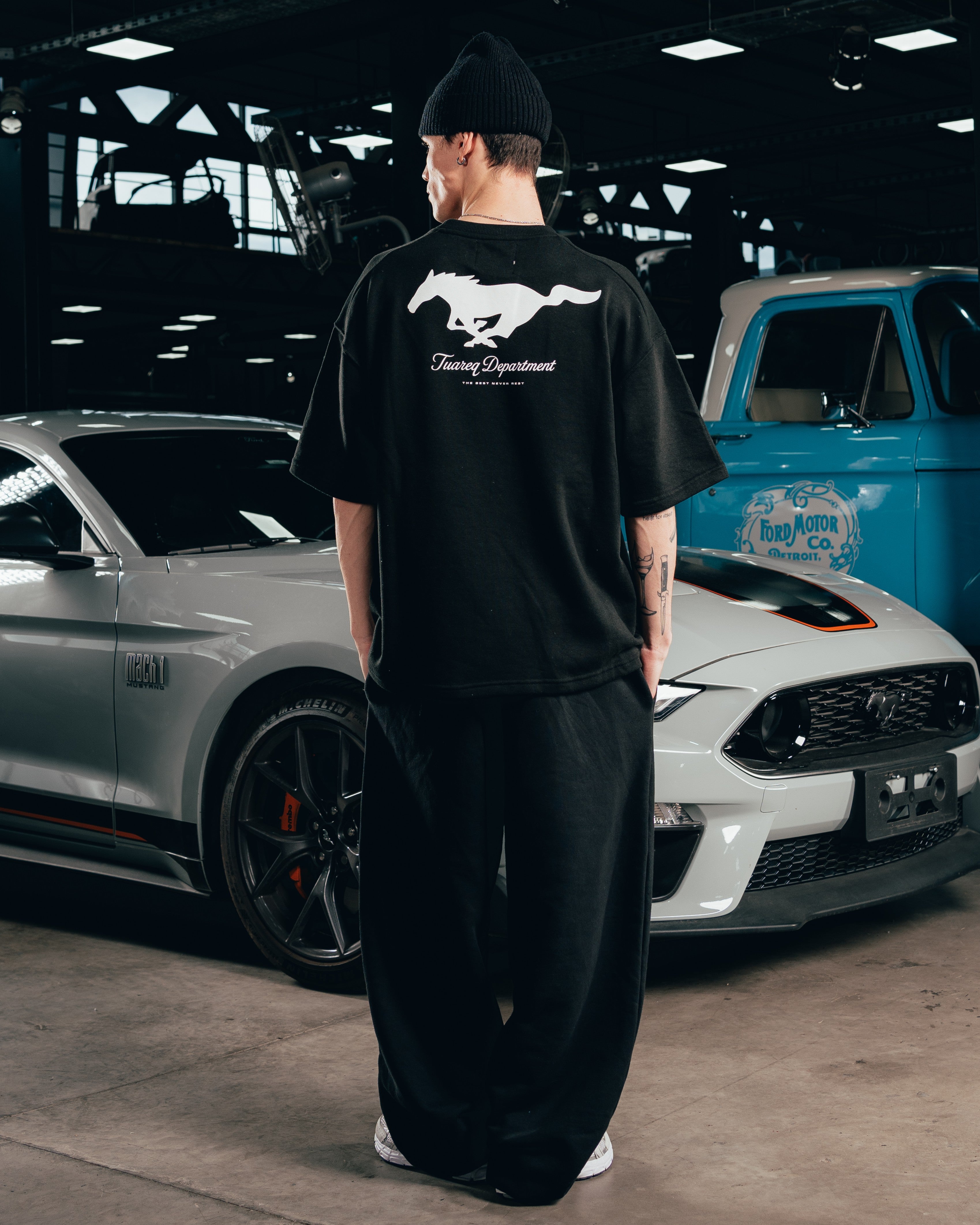 KIMONO RUSTICO [ FORD ] MUSTANG BLACK