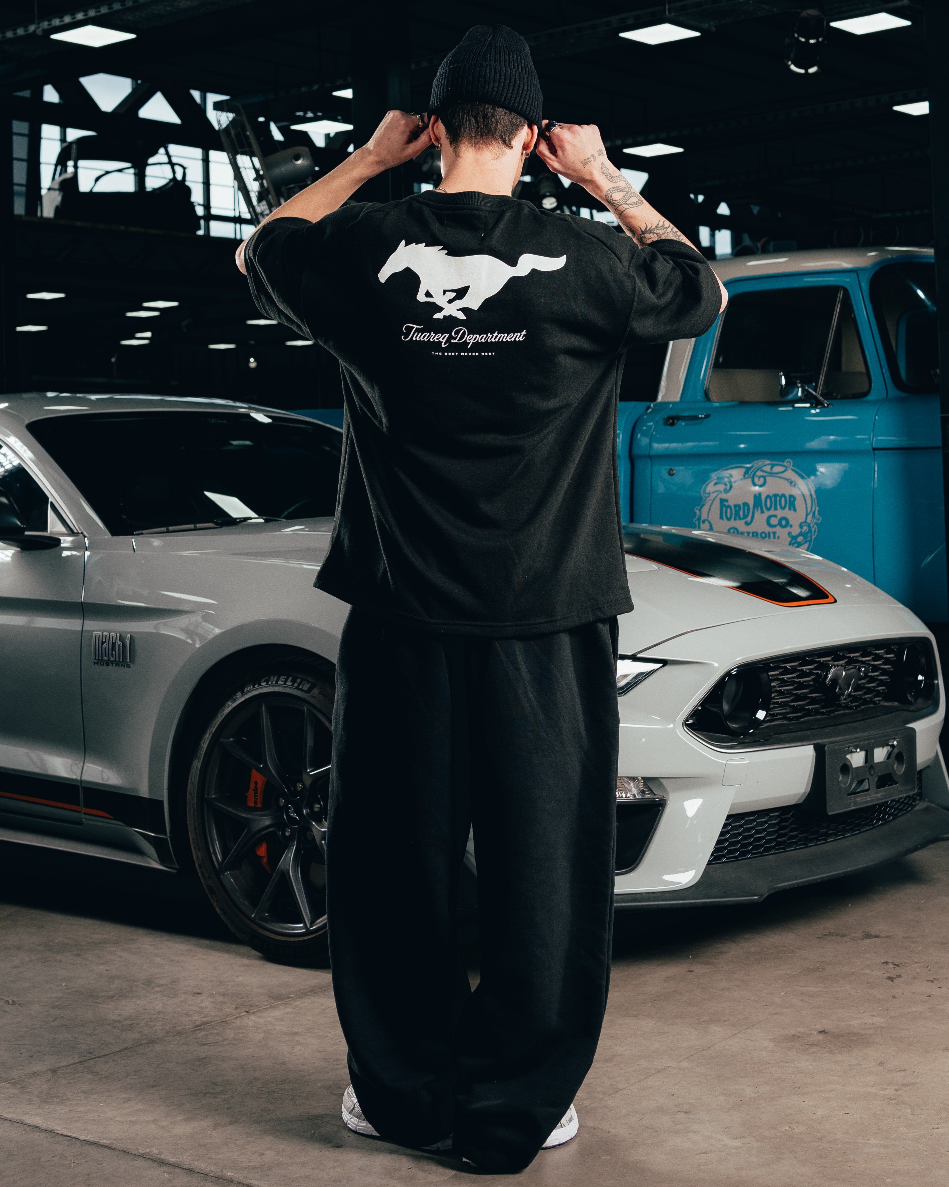KIMONO RUSTICO [ FORD ] MUSTANG BLACK