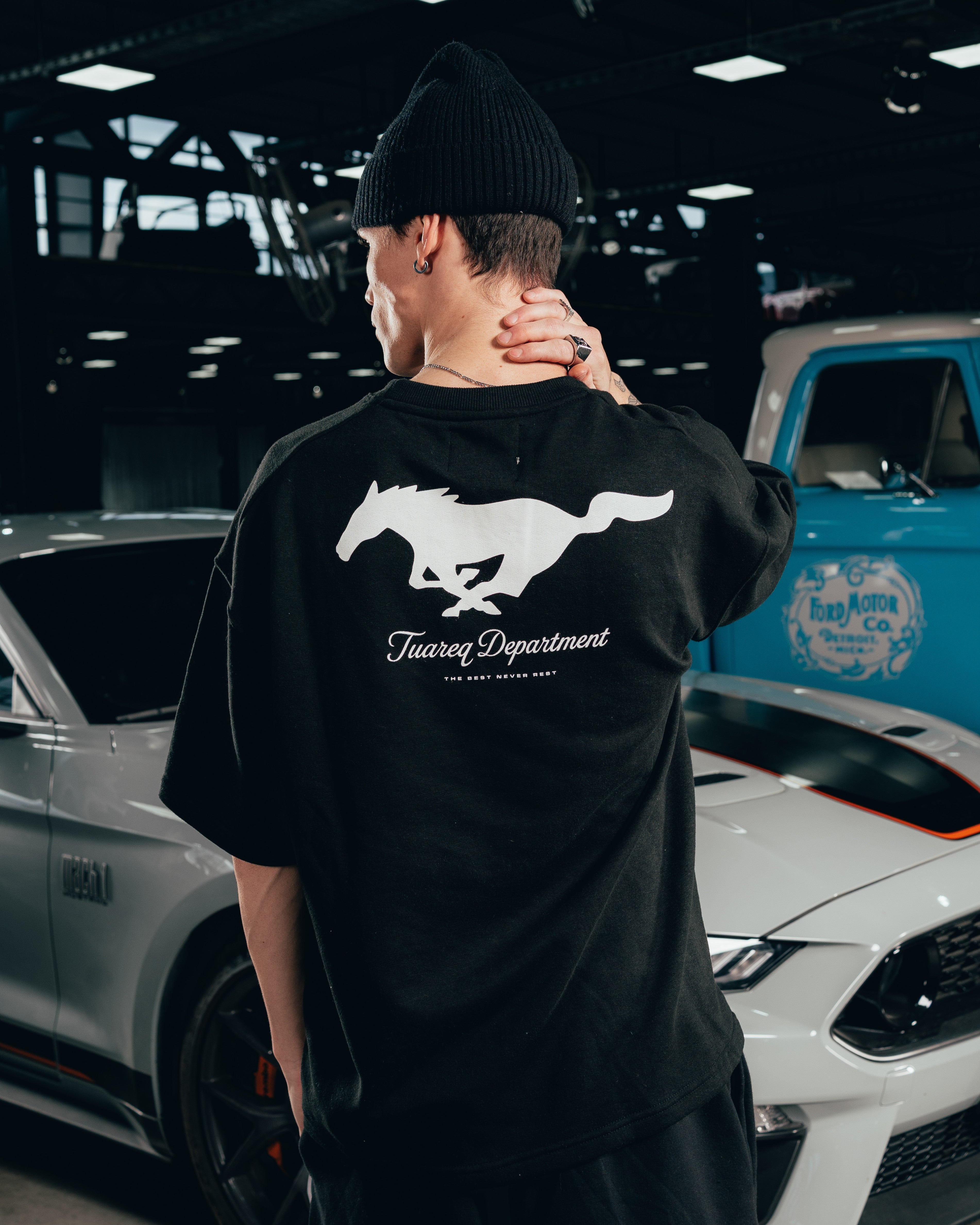 KIMONO RUSTICO [ FORD ] MUSTANG BLACK