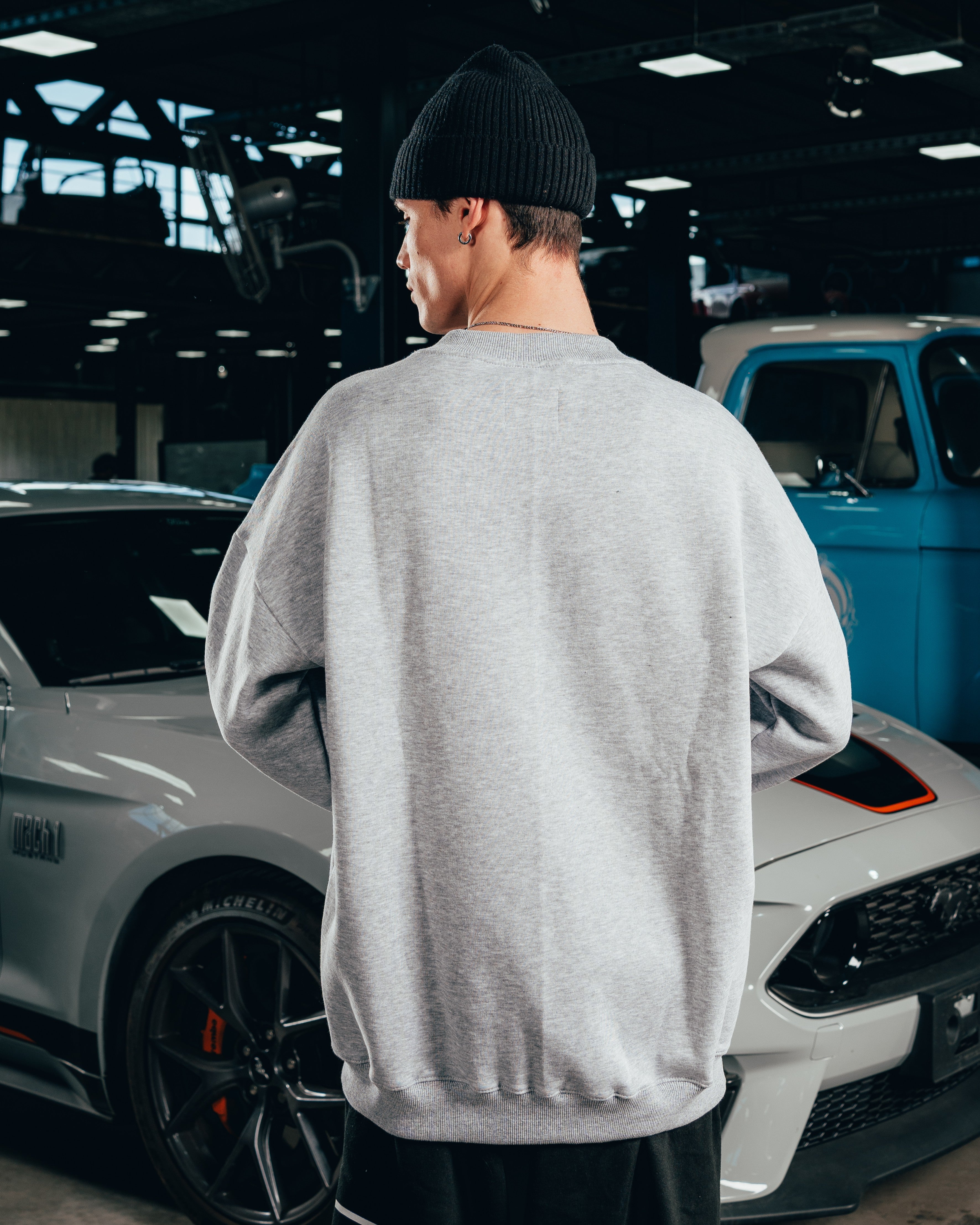 CREWNECK [ FORD ] UNIVERSITY GREY