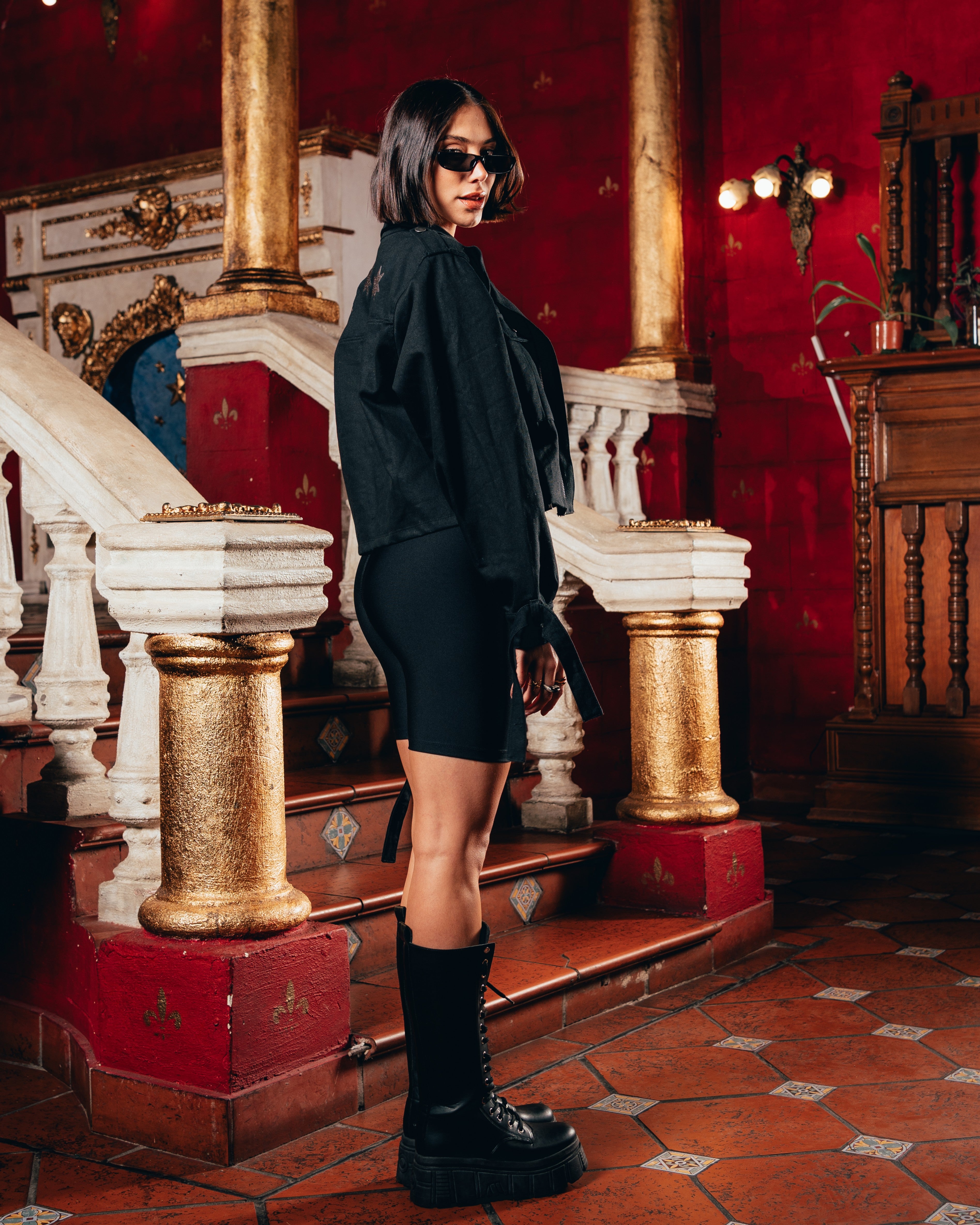 CAMPERA KATAFE SEMI-BOXY [ B2B ] STAR BLACK