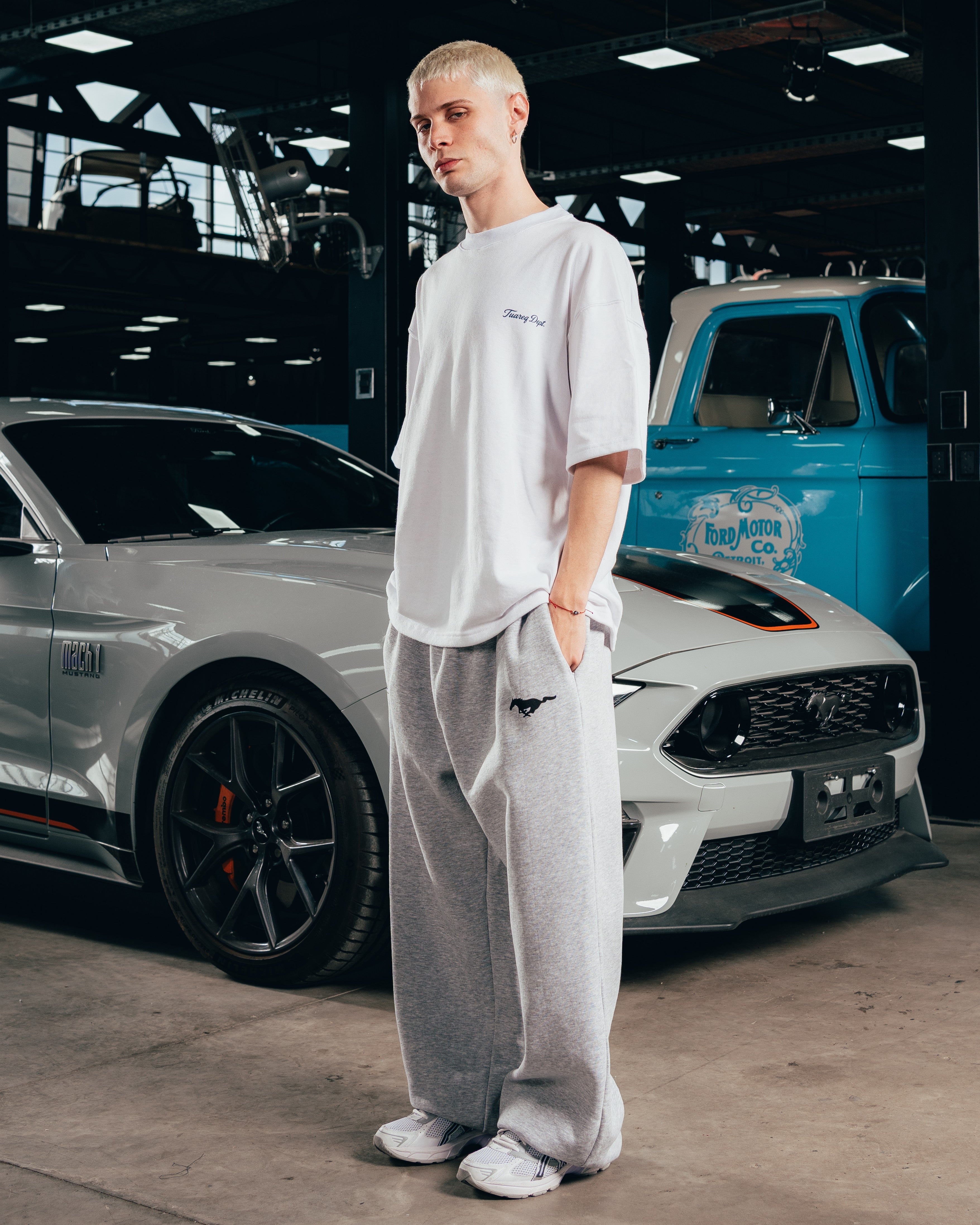 KIMONO RUSTICO [ FORD ] MUSTANG WHITE