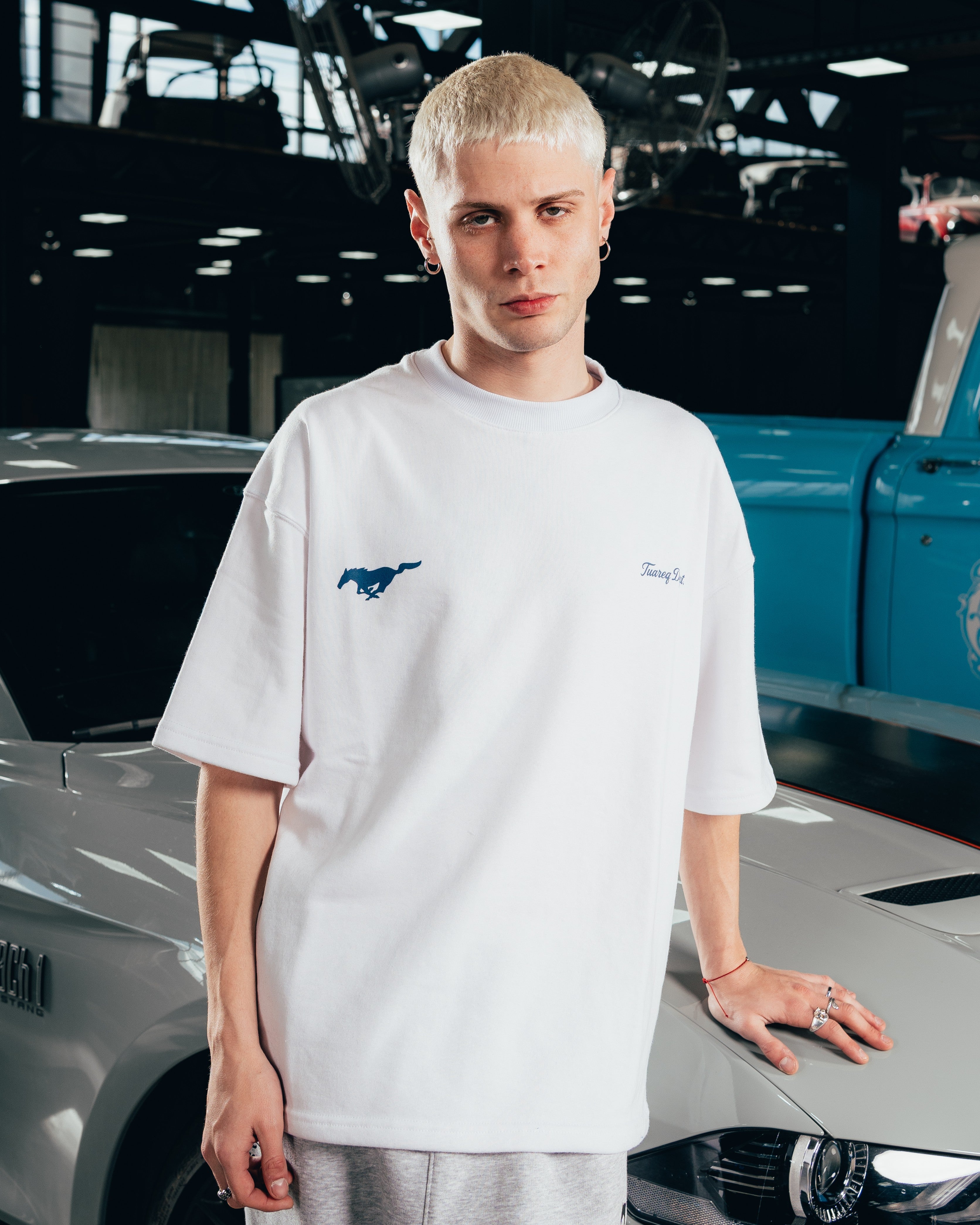 KIMONO RUSTICO [ FORD ] MUSTANG WHITE