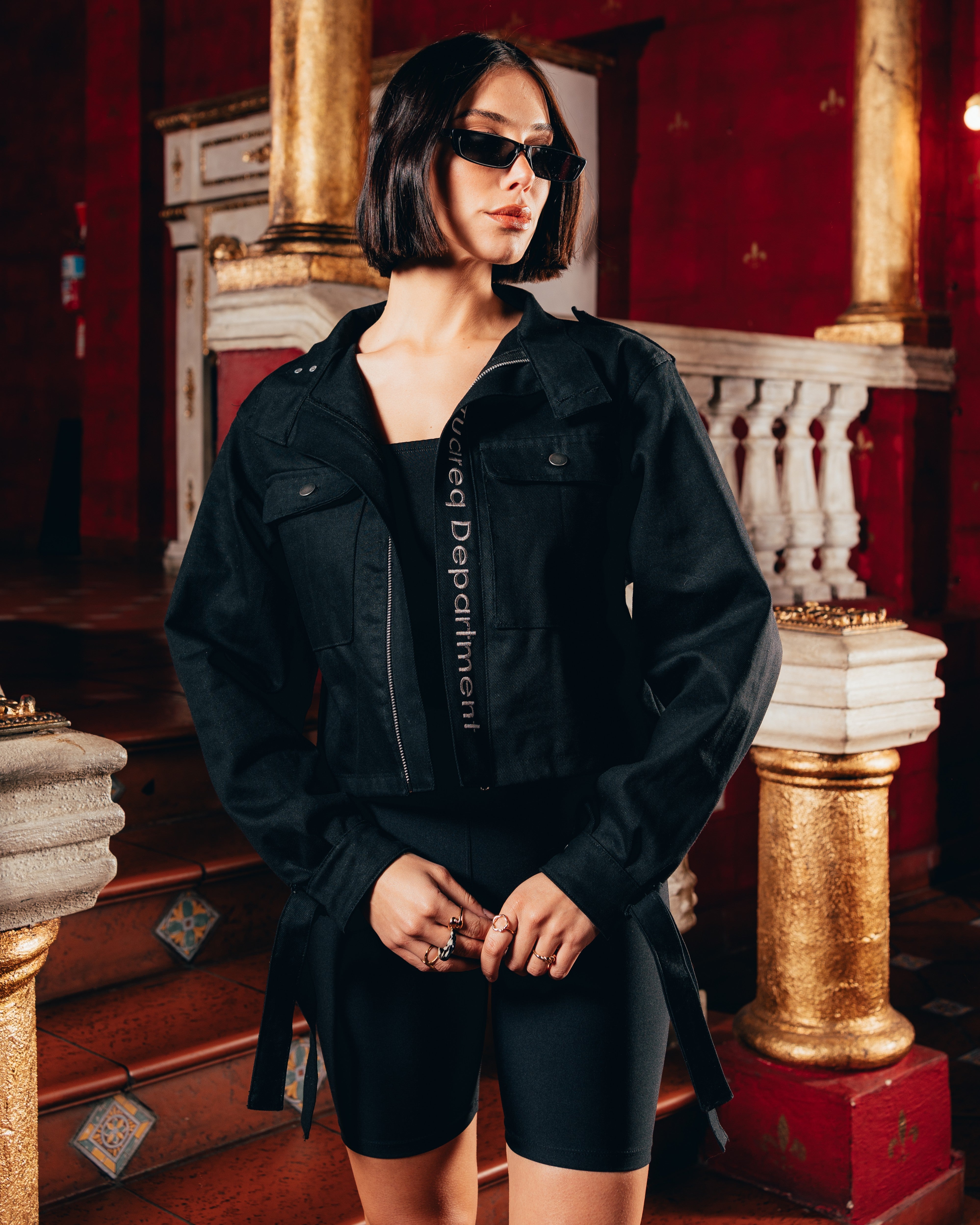 CAMPERA KATAFE SEMI-BOXY [ B2B ] STAR BLACK